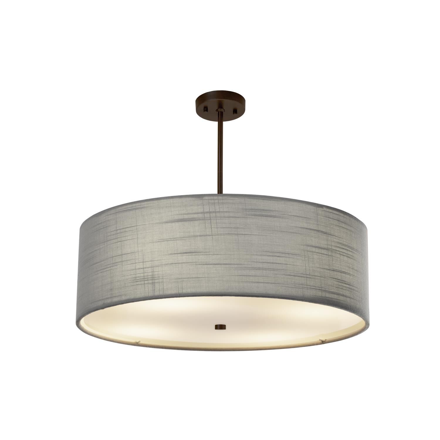 Classic 24 Inch Drum Pendant by Justice Design Group