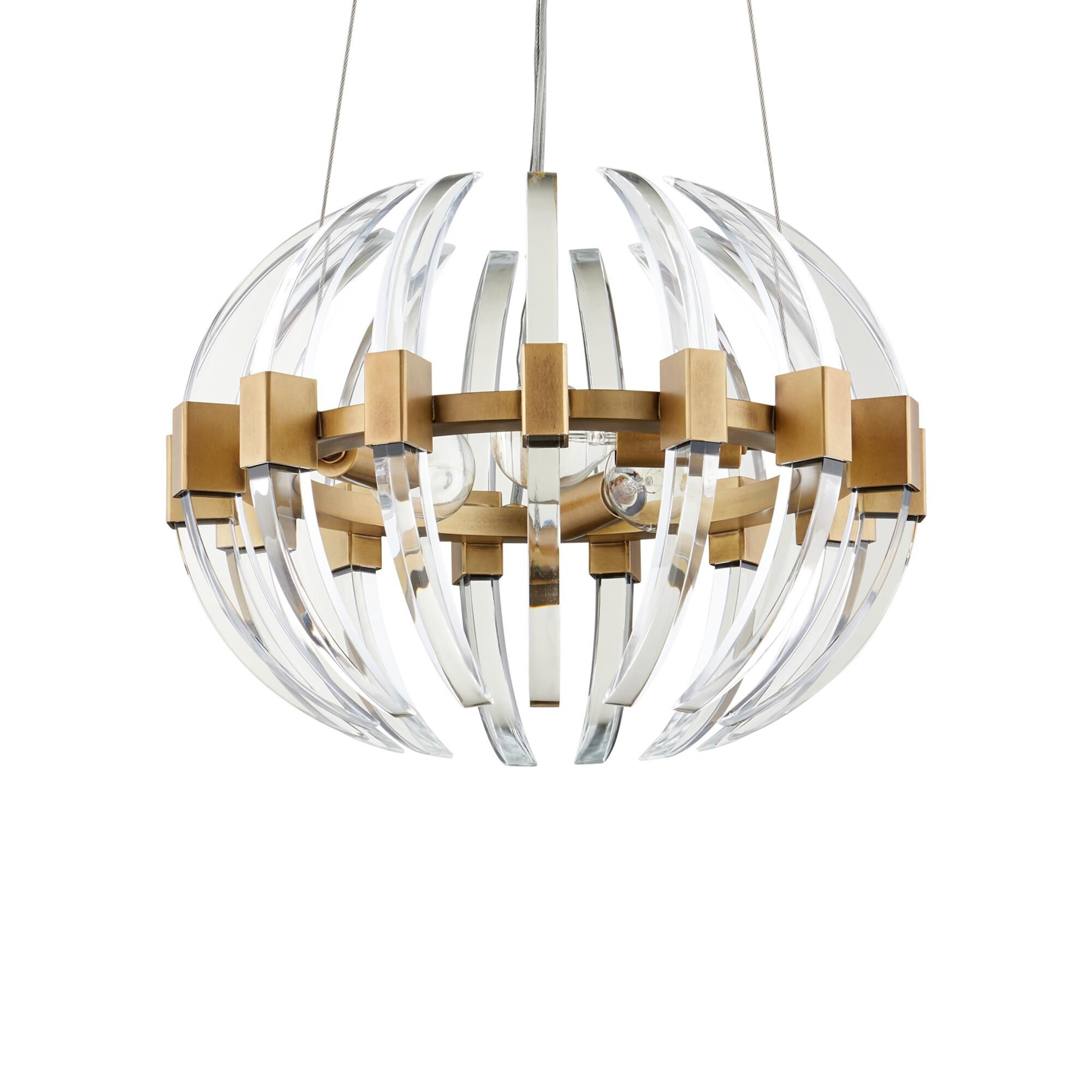 Coquette 14 Inch Mini Chandelier by Currey and Company