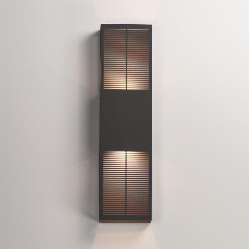Grate 6 Inch Outdoor Wall Light by ET2 Lighting