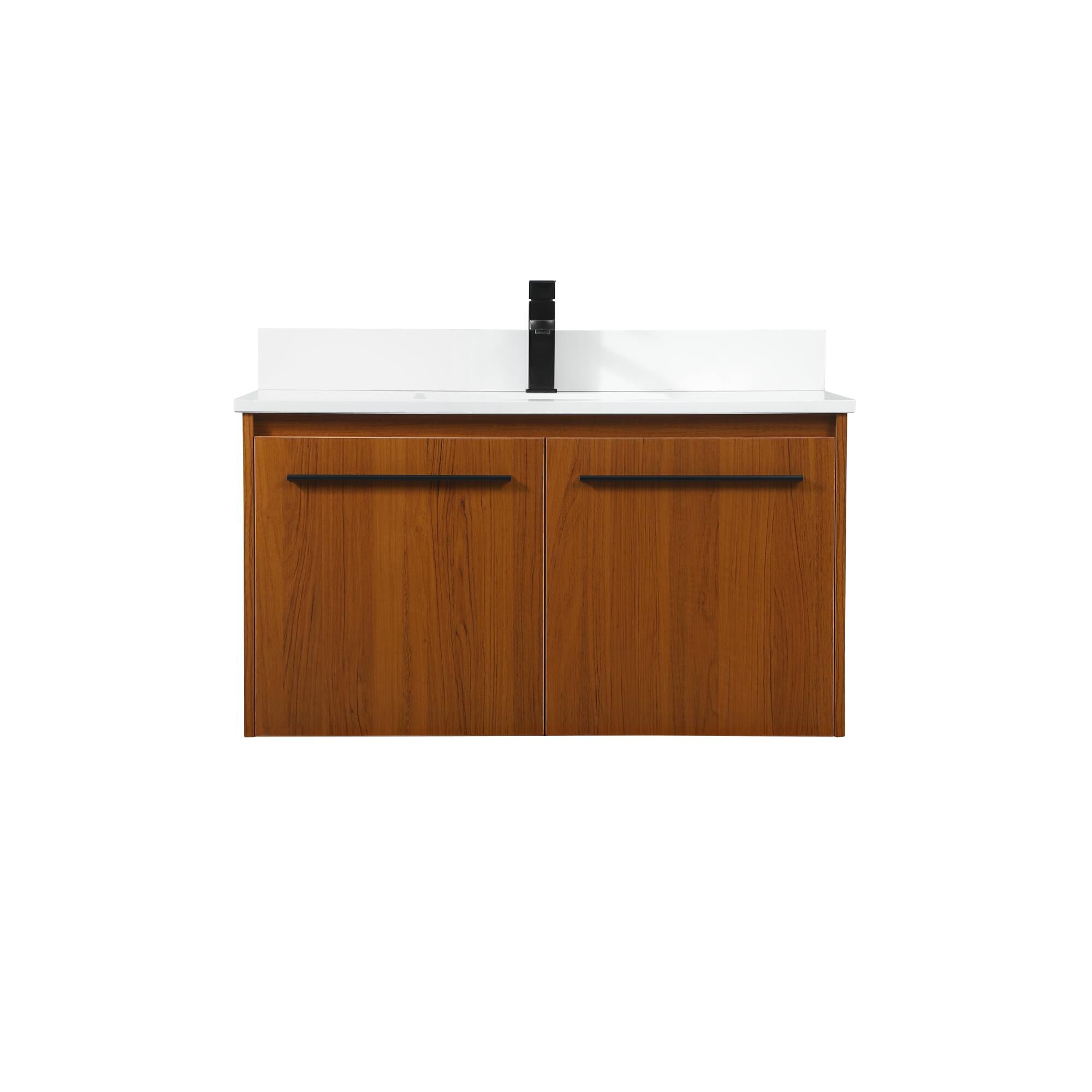 Shown in Teak finish