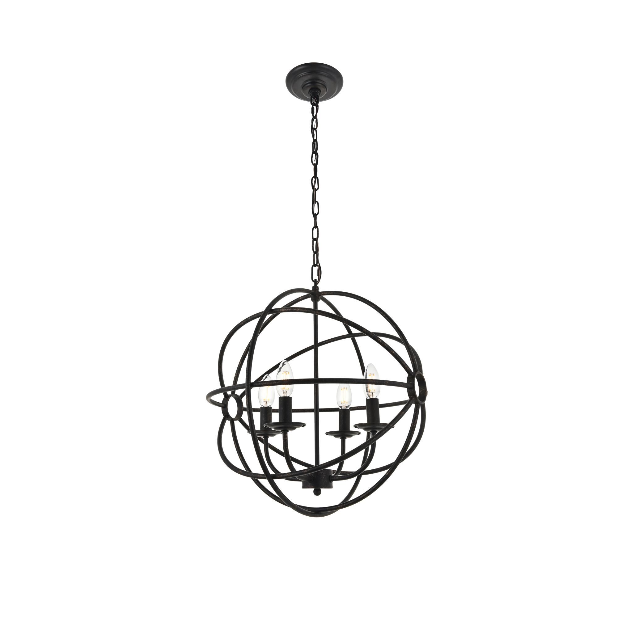 Octavia 18 Inch Large Pendant by Elegant Lighting