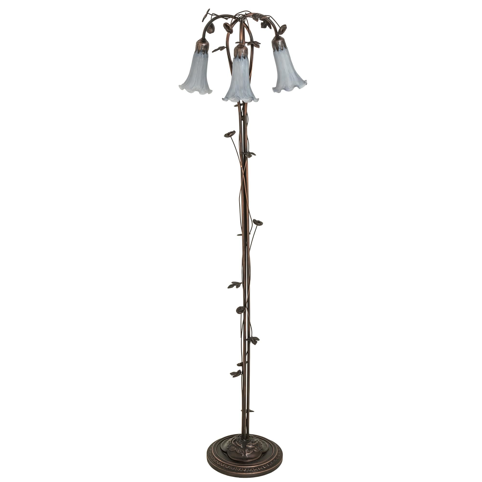 Gray 58 Inch Floor Lamp by Meyda Lighting