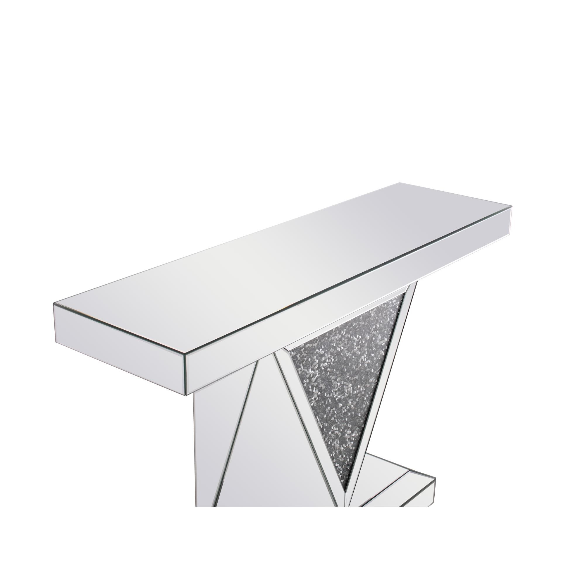 Shown in Clear Mirror finish and Royal Cut - Silver crystal