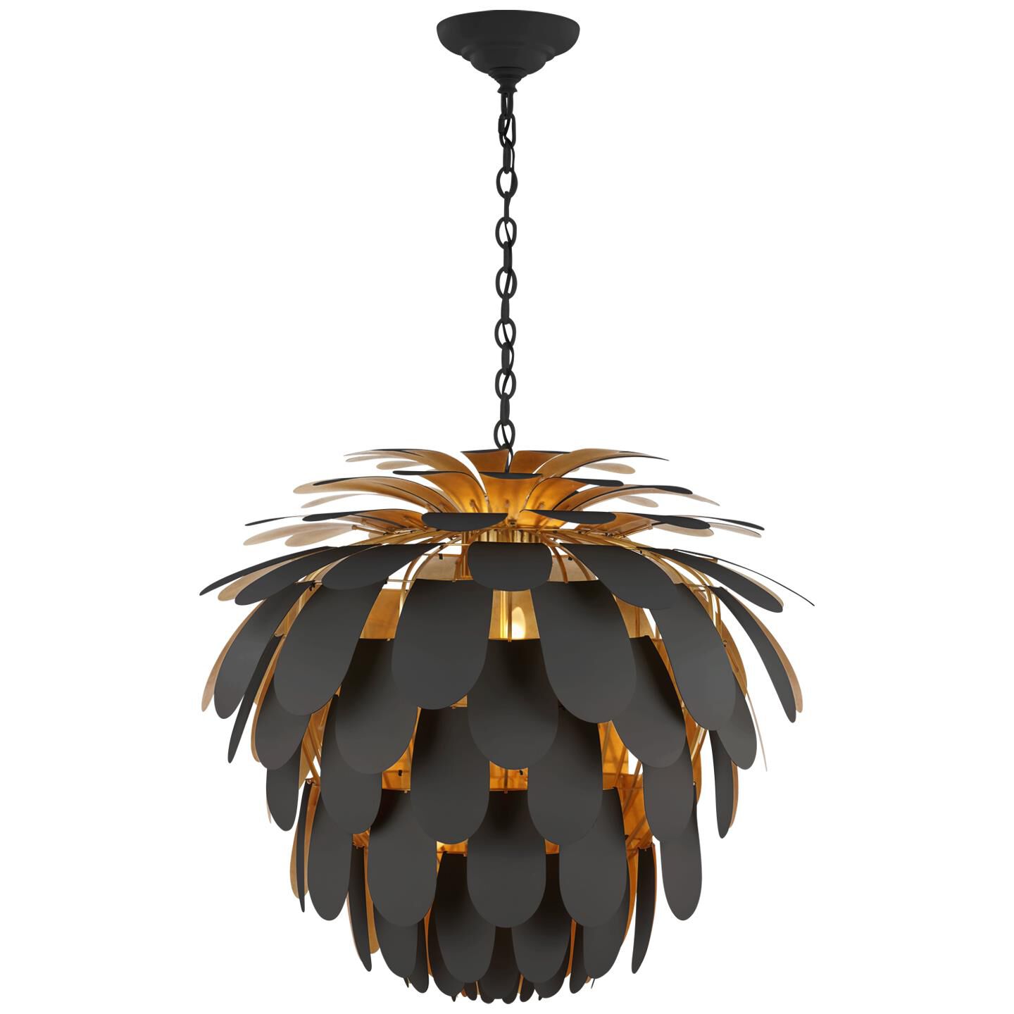 Chapman & Myers Cynara 36 Inch 6 Light Chandelier by Visual Comfort Signature Collection