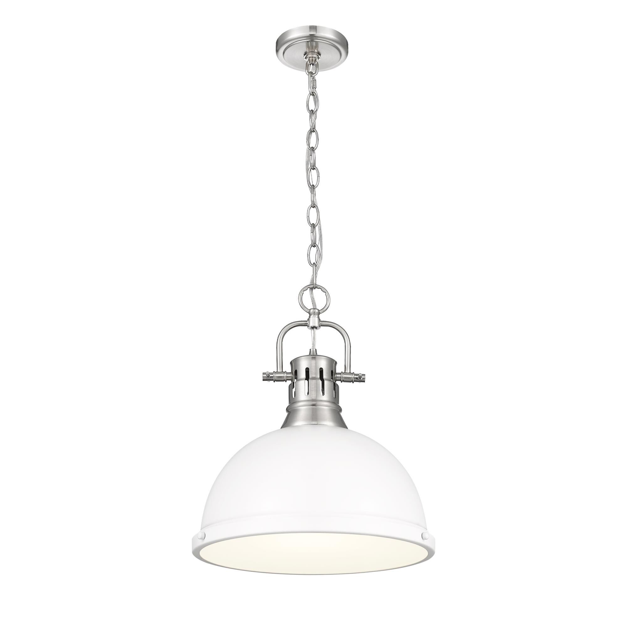 Shown in Matte White finish and Matte White shade