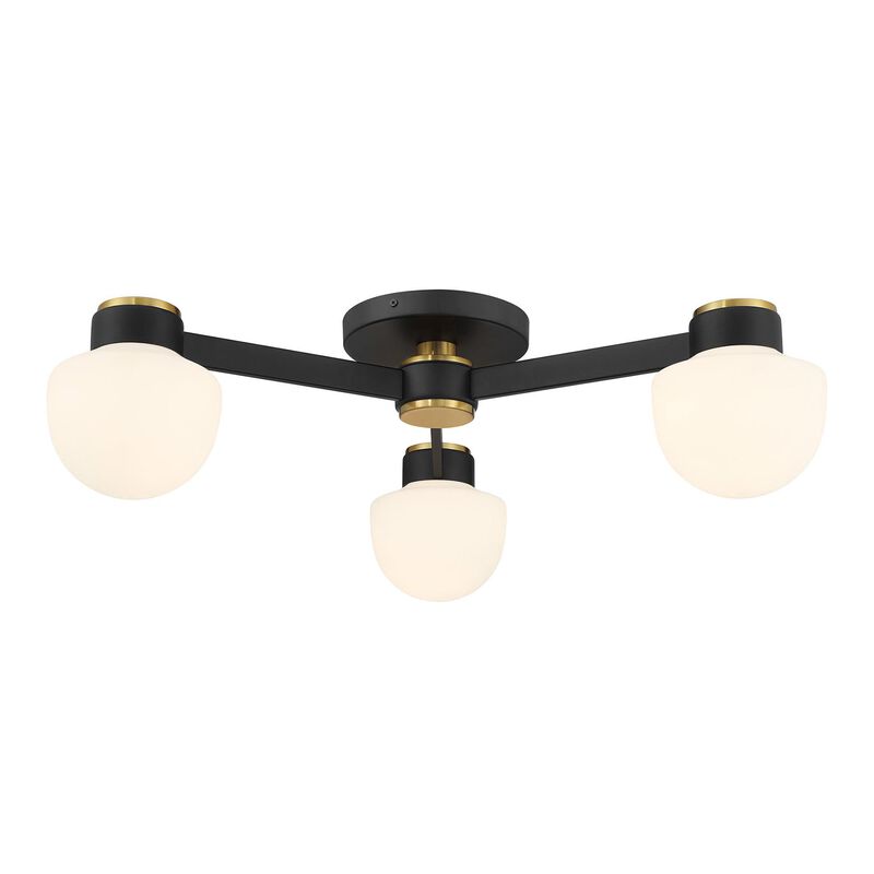 30 Inch Semi Flush Mount by Meridian Lighting