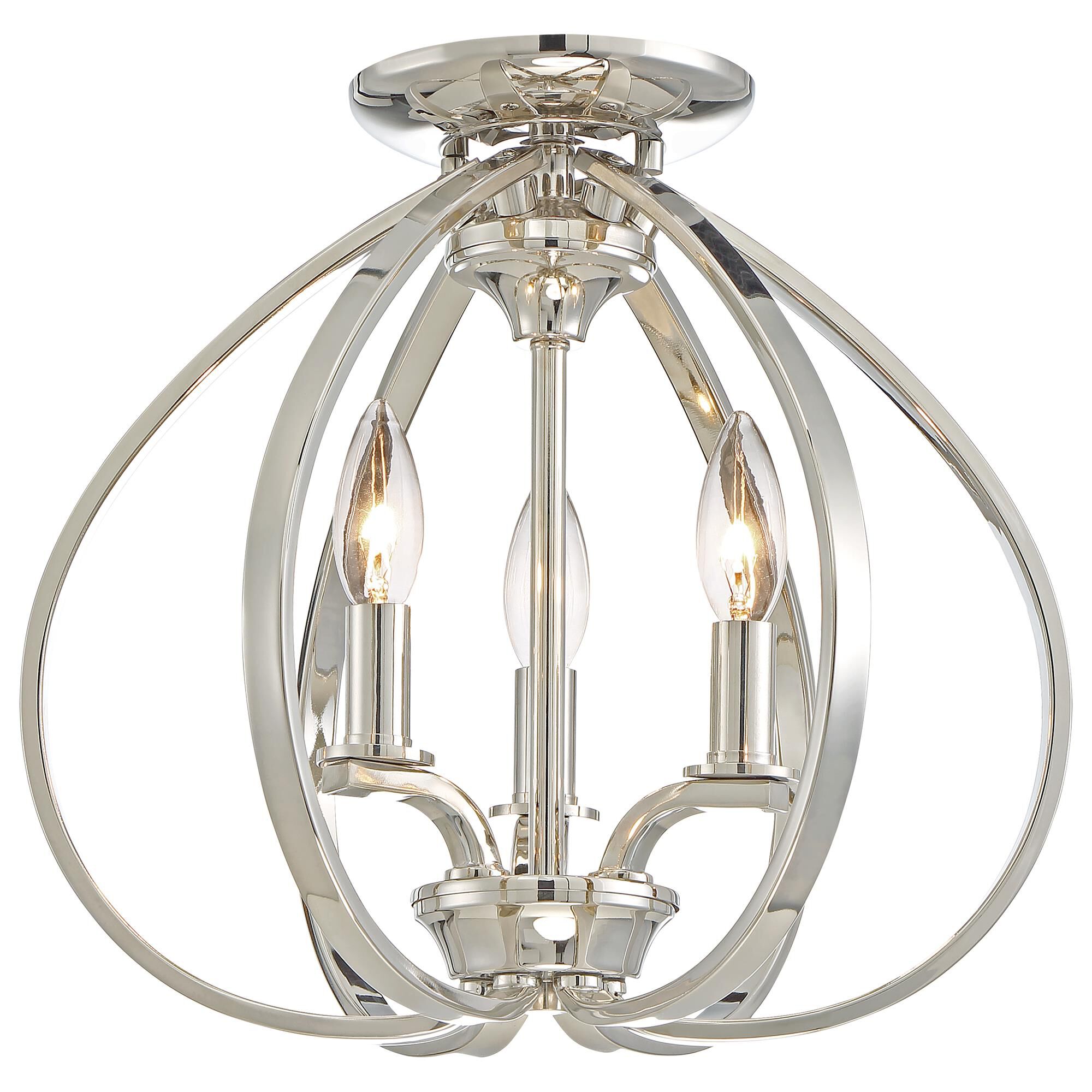 Shown in Polished Nickel finish