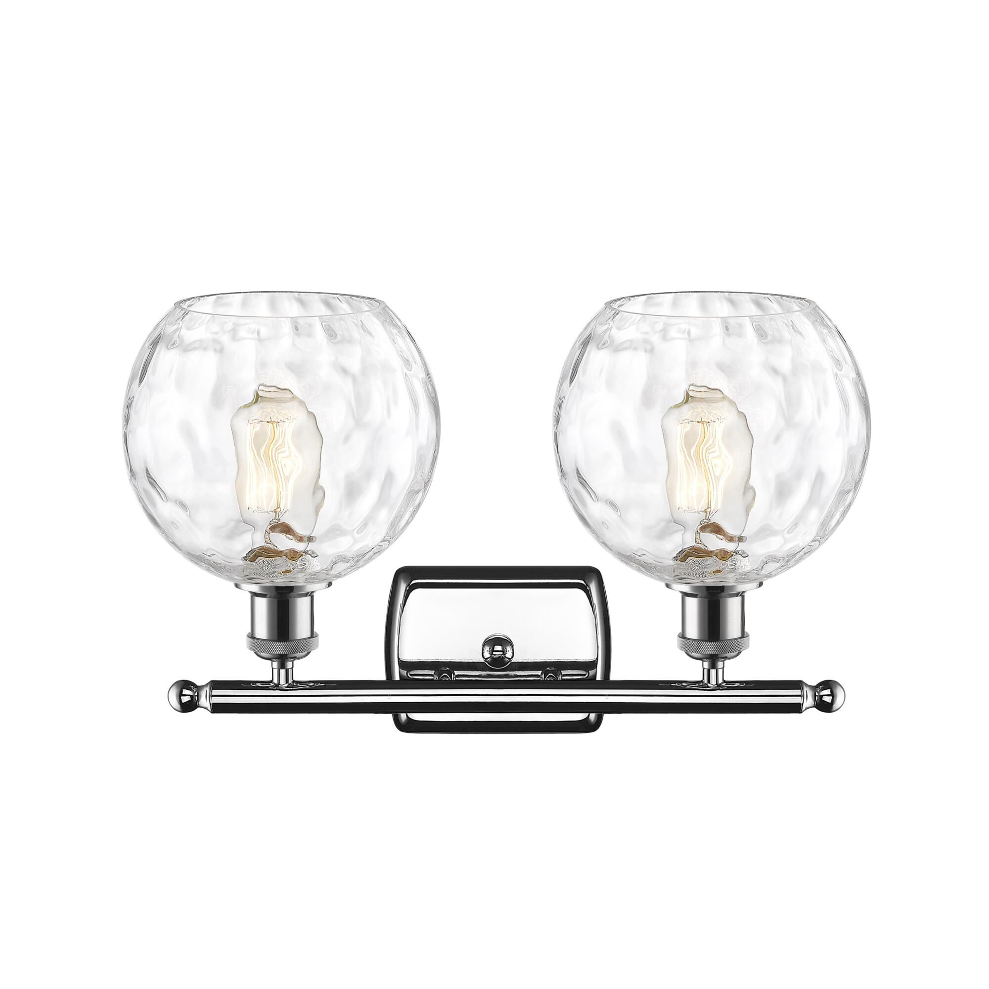 Bruno Marashlian Athens Water Glass 18 Inch 2 Light Bath Vanity Light by Innovations Lighting