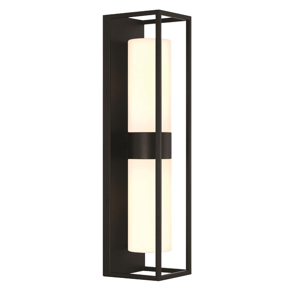 Shown in Satin Black finish and Glass shade
