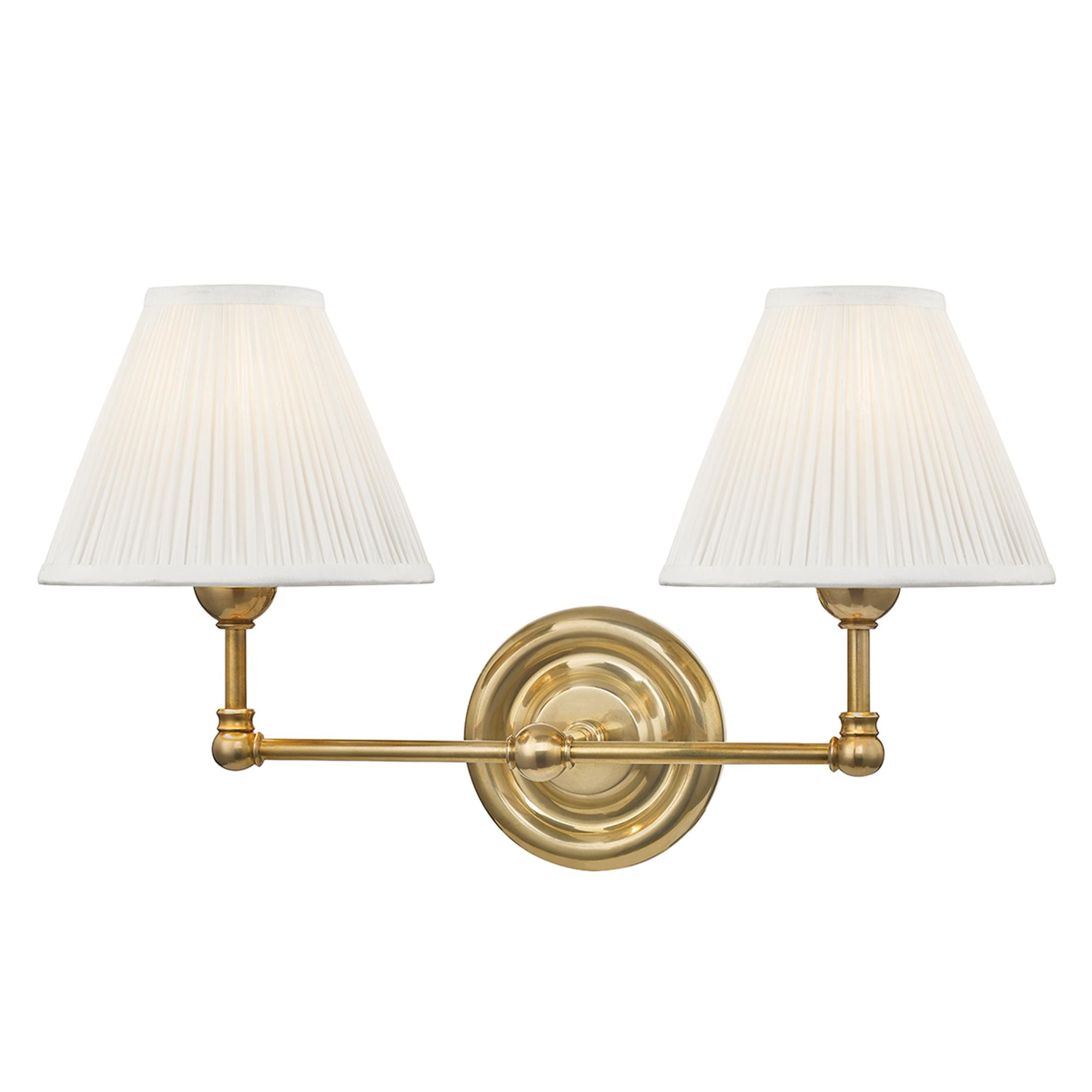 Mark D. Sikes Classic No. 1 Medium 2 Light Wall Sconce,