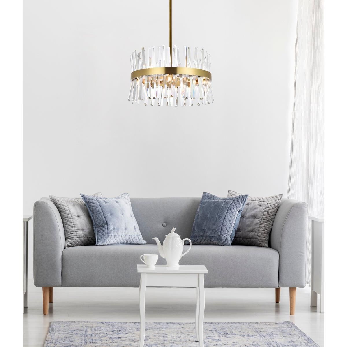 Serephina 20 Inch Large Pendant by Elegant Lighting