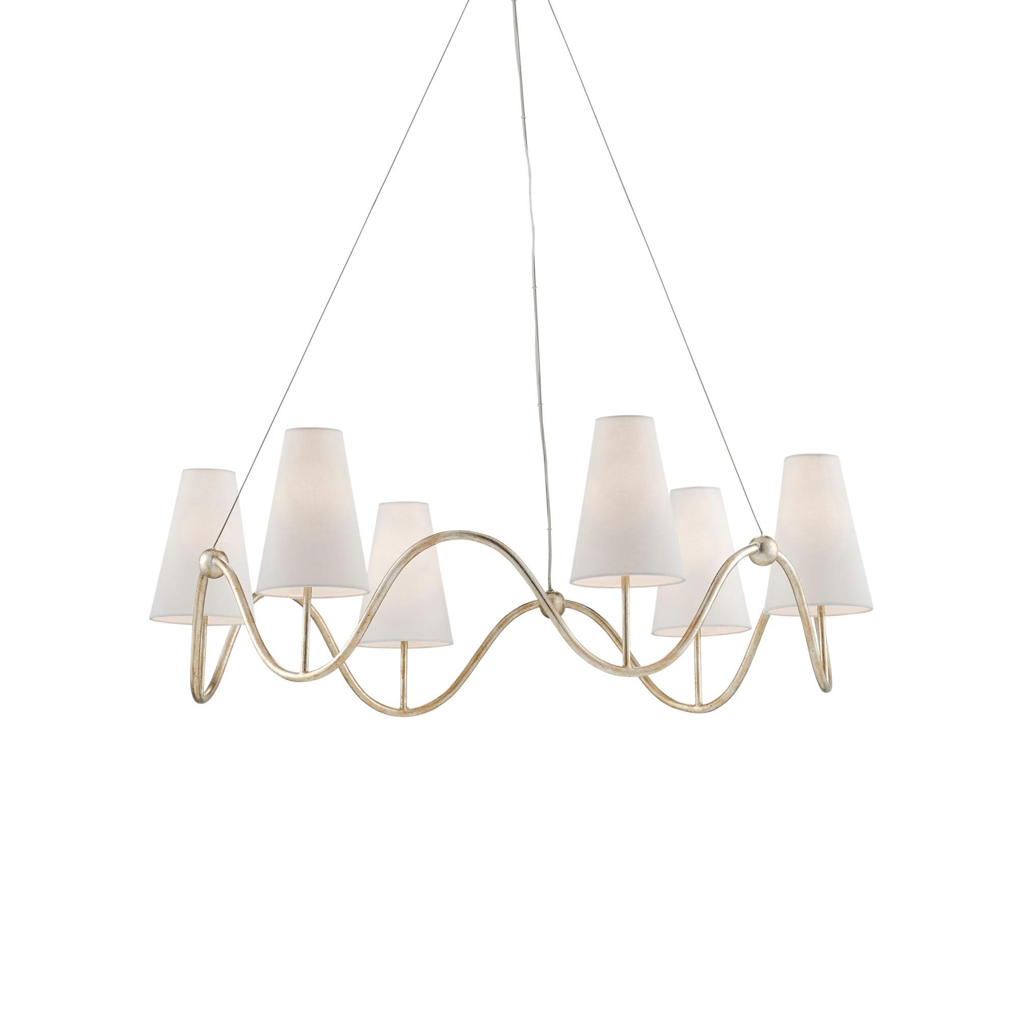 Kadir 6 Light Chandelier by Currey and Company