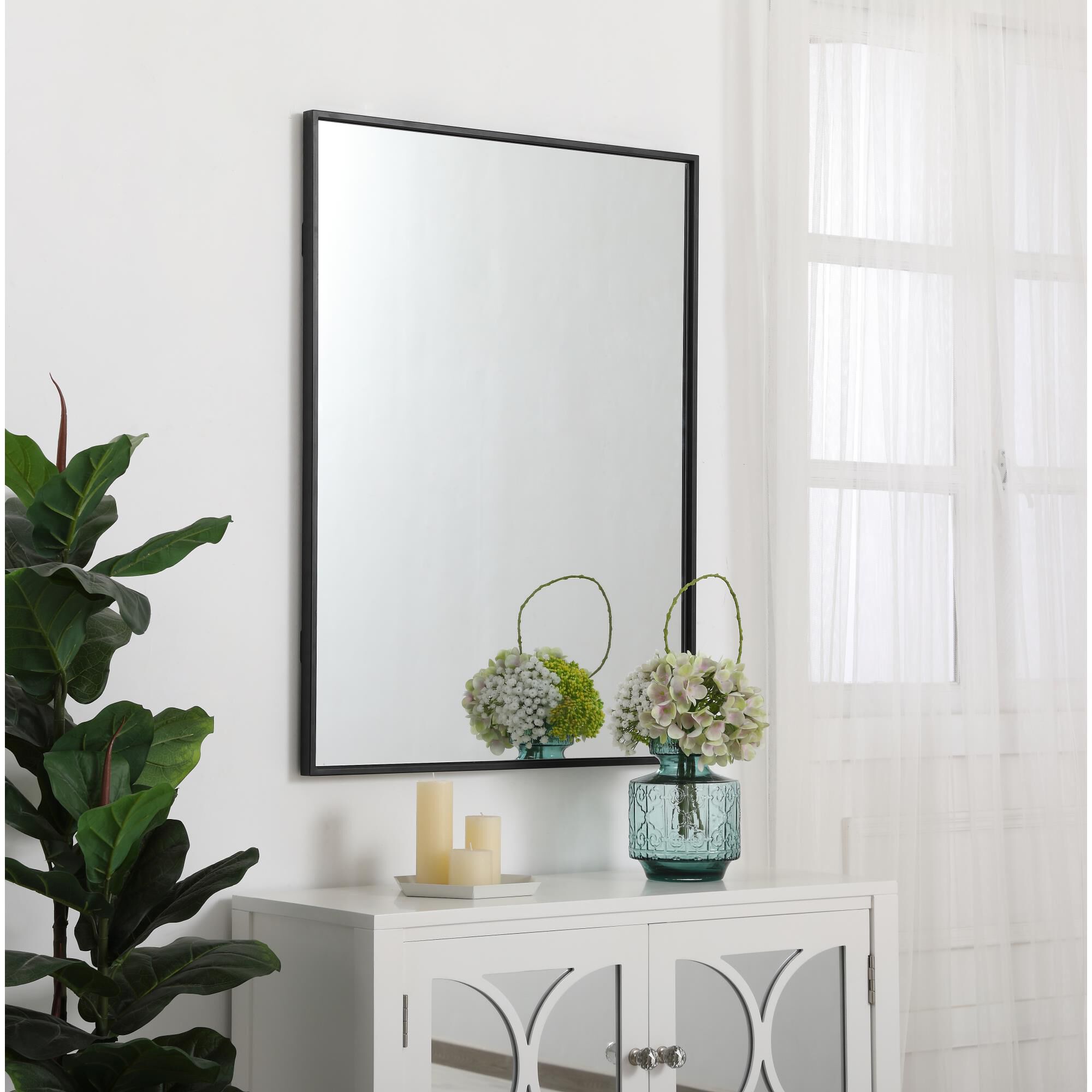 Shown in Black finish