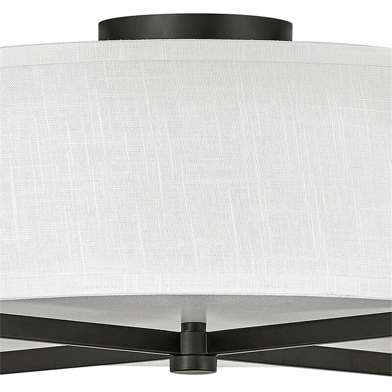 Axis 20 Inch 3 Light Semi Flush Mount by Hinkley