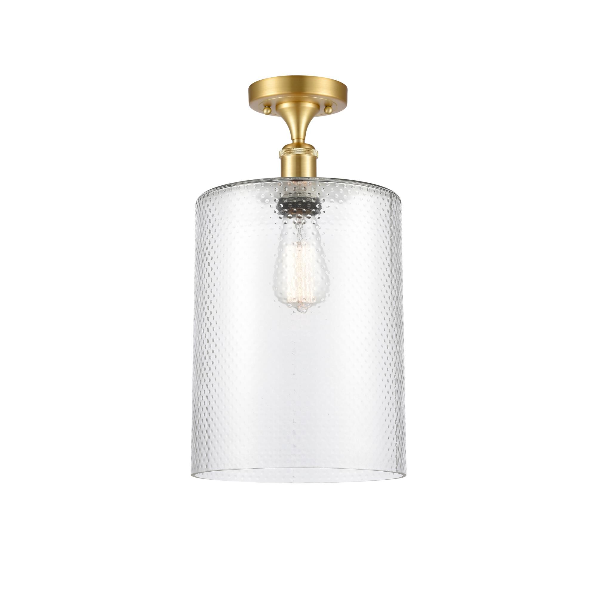 Bruno Marashlian Cobbleskill 9 Inch 1 Light Semi Flush Mount by Innovations Lighting