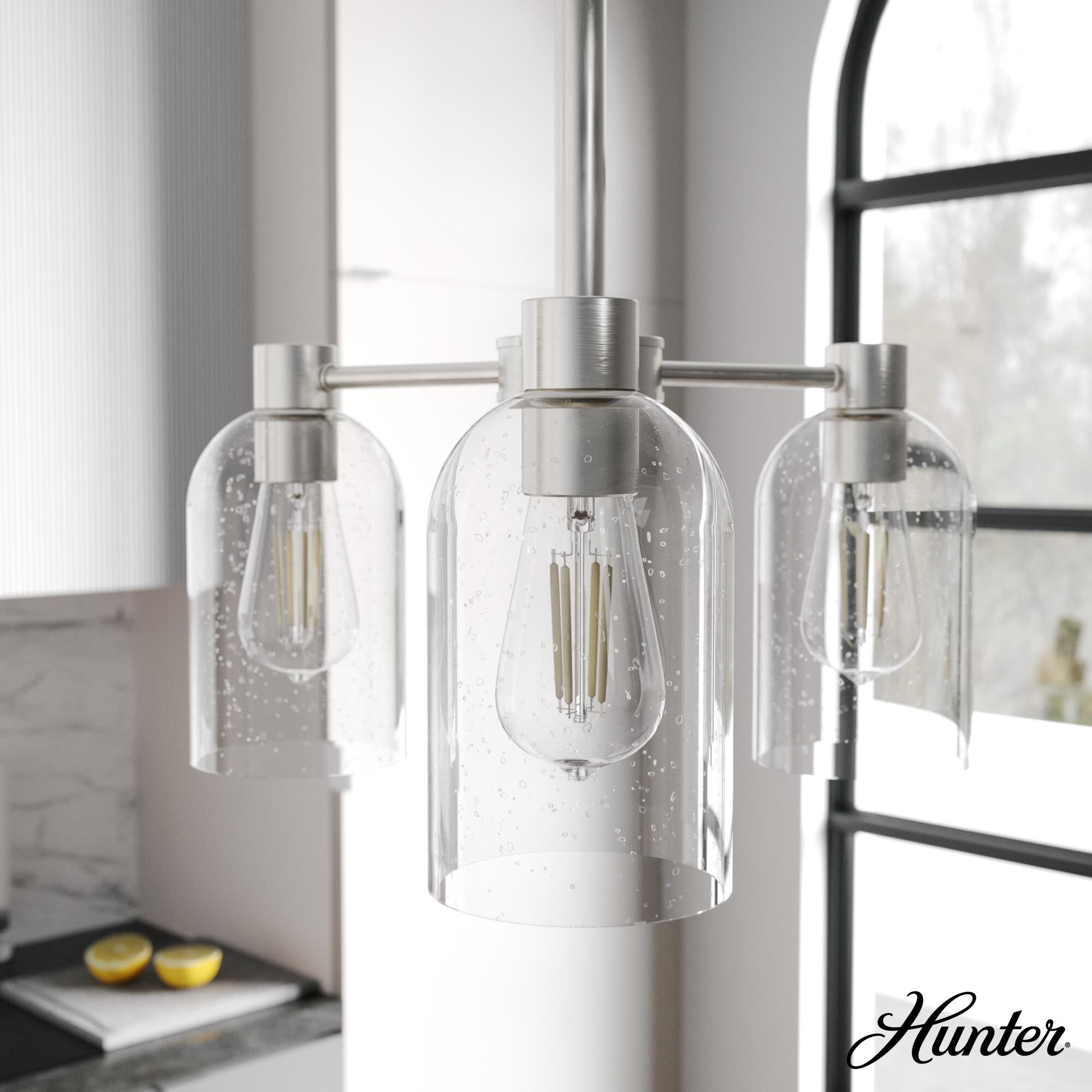 Lochmeade 22 Inch 3 Light Bath Vanity Light by Hunter Fan