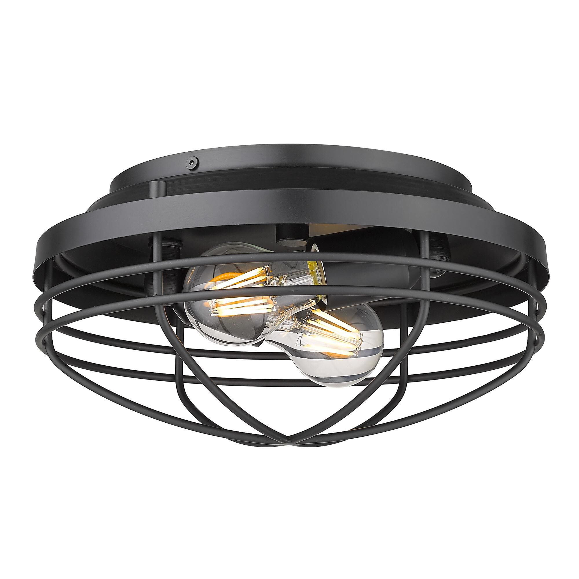 Seaport Flush Mount by Golden Lighting