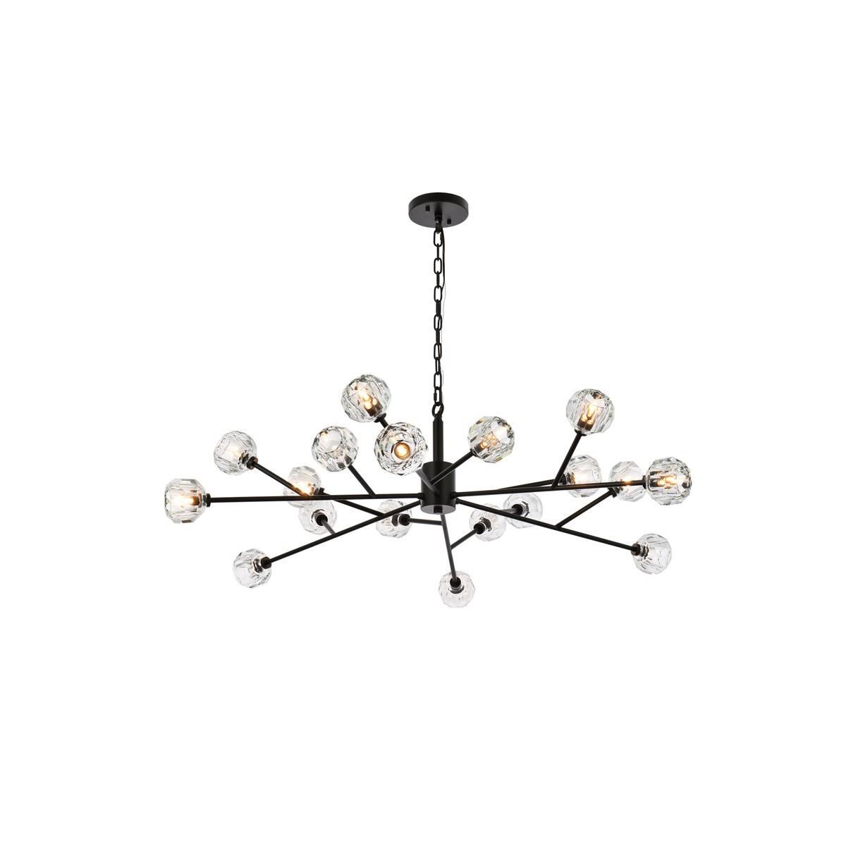 Graham 48 Inch LED Large Pendant by Elegant Lighting