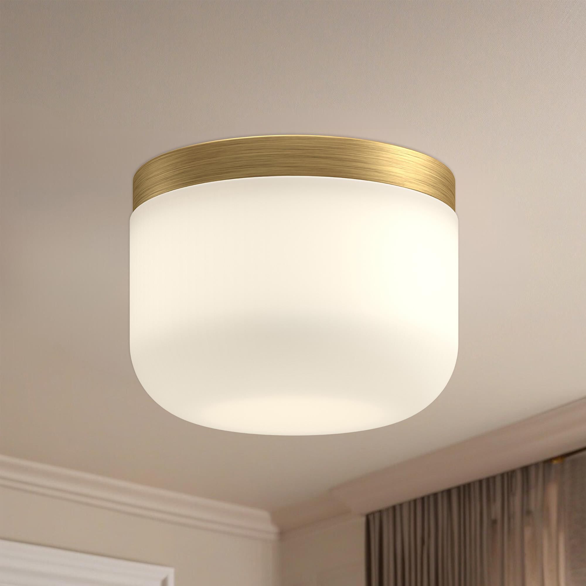 Mel 1 Light LED Flush Mount by Kuzco Lighting
