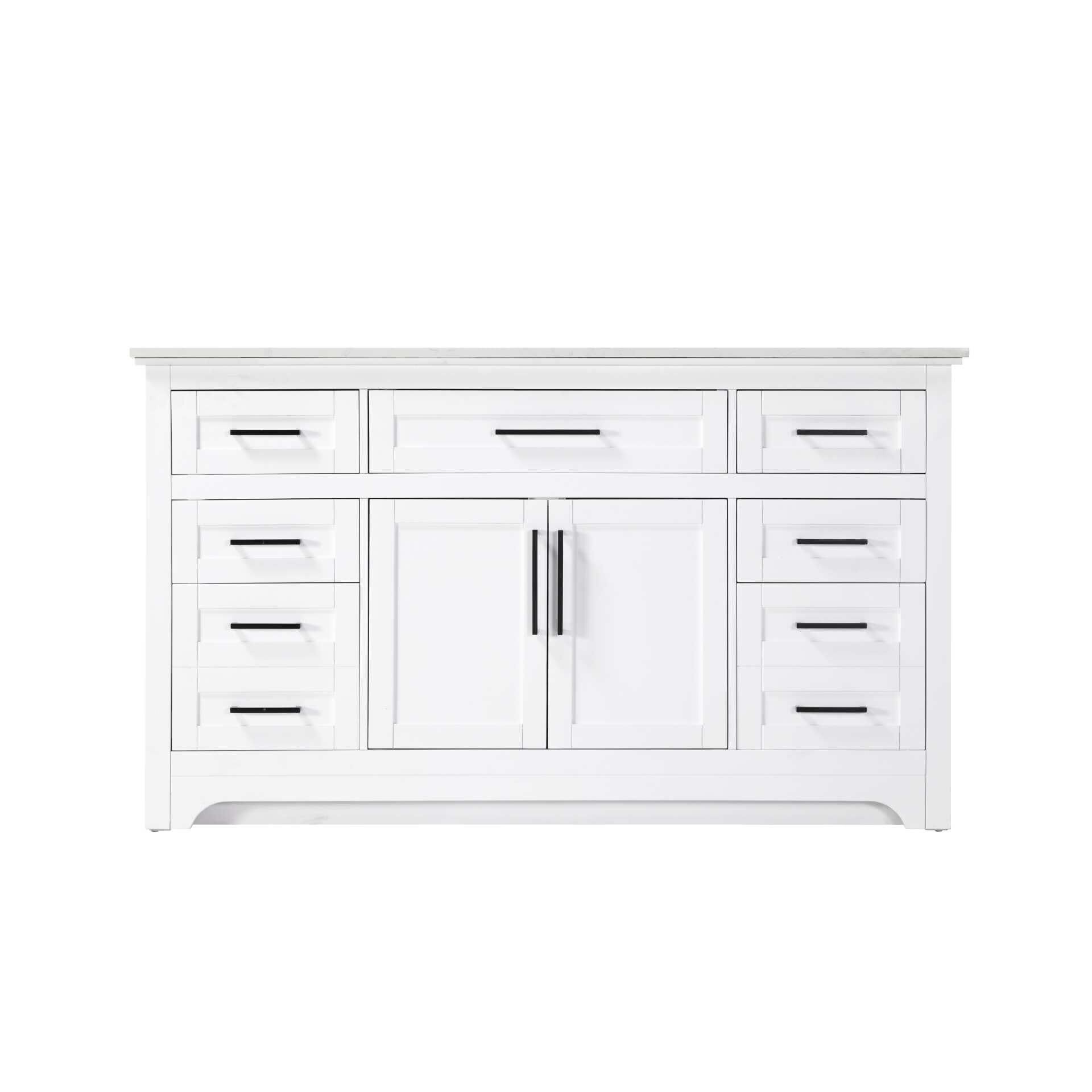 Shown in White finish