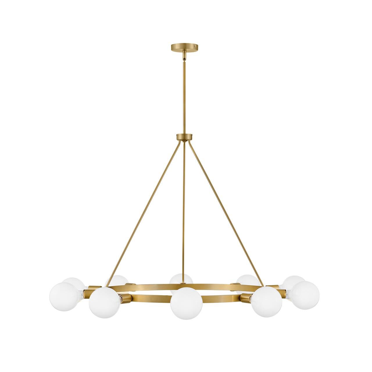 Orla 36 Inch 10 Light LED Chandelier by Lark