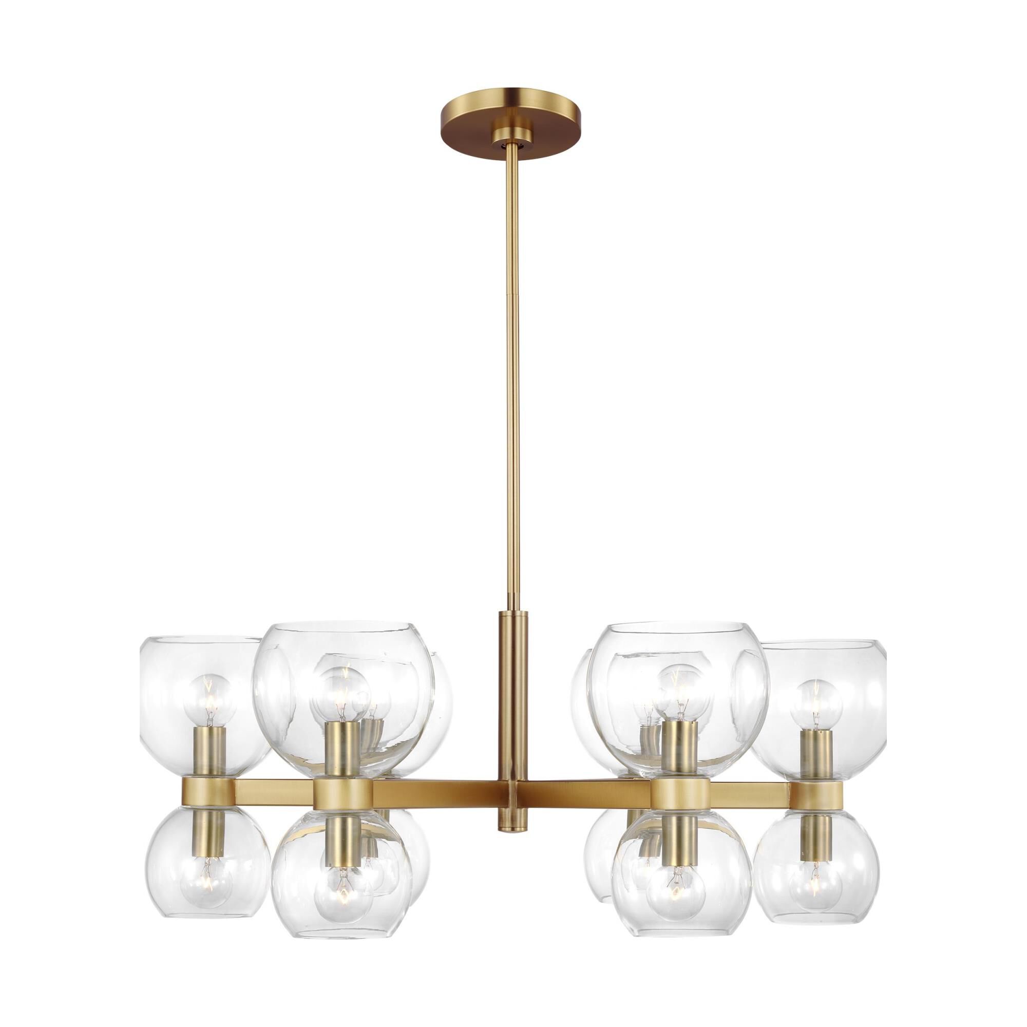 kate spade new york Londyn 28 Inch 12 Light Chandelier by Visual Comfort Studio Collection