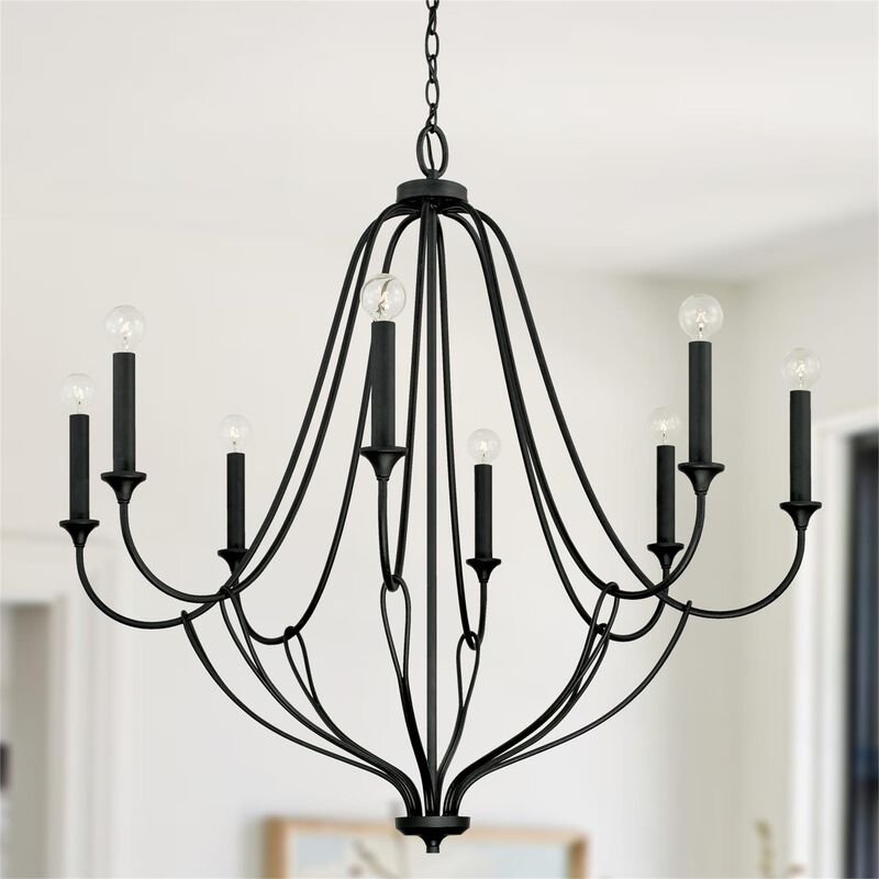 Bentley 37 Inch 8 Light Chandelier by Capital Lighting Fixture Company