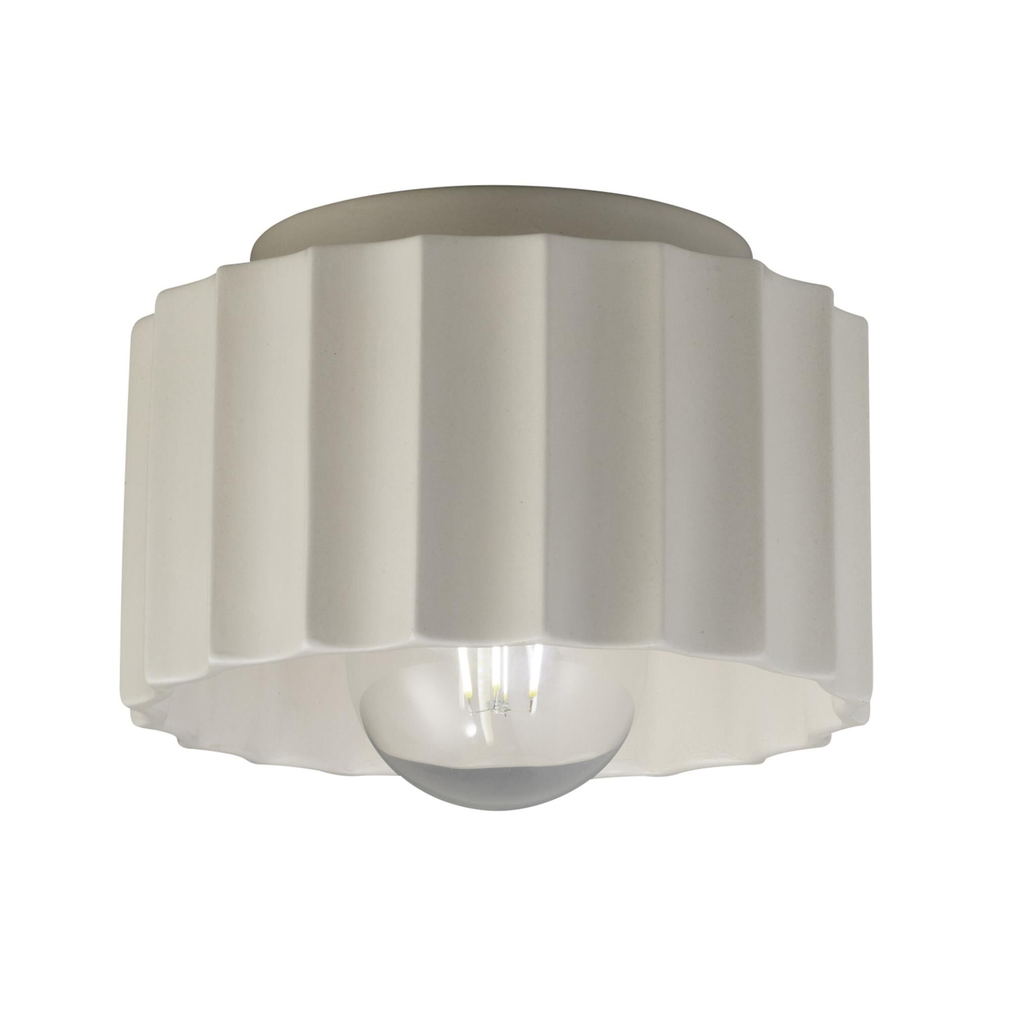 Radiance 8 Inch Outdoor Flush Mount by Justice Design Group