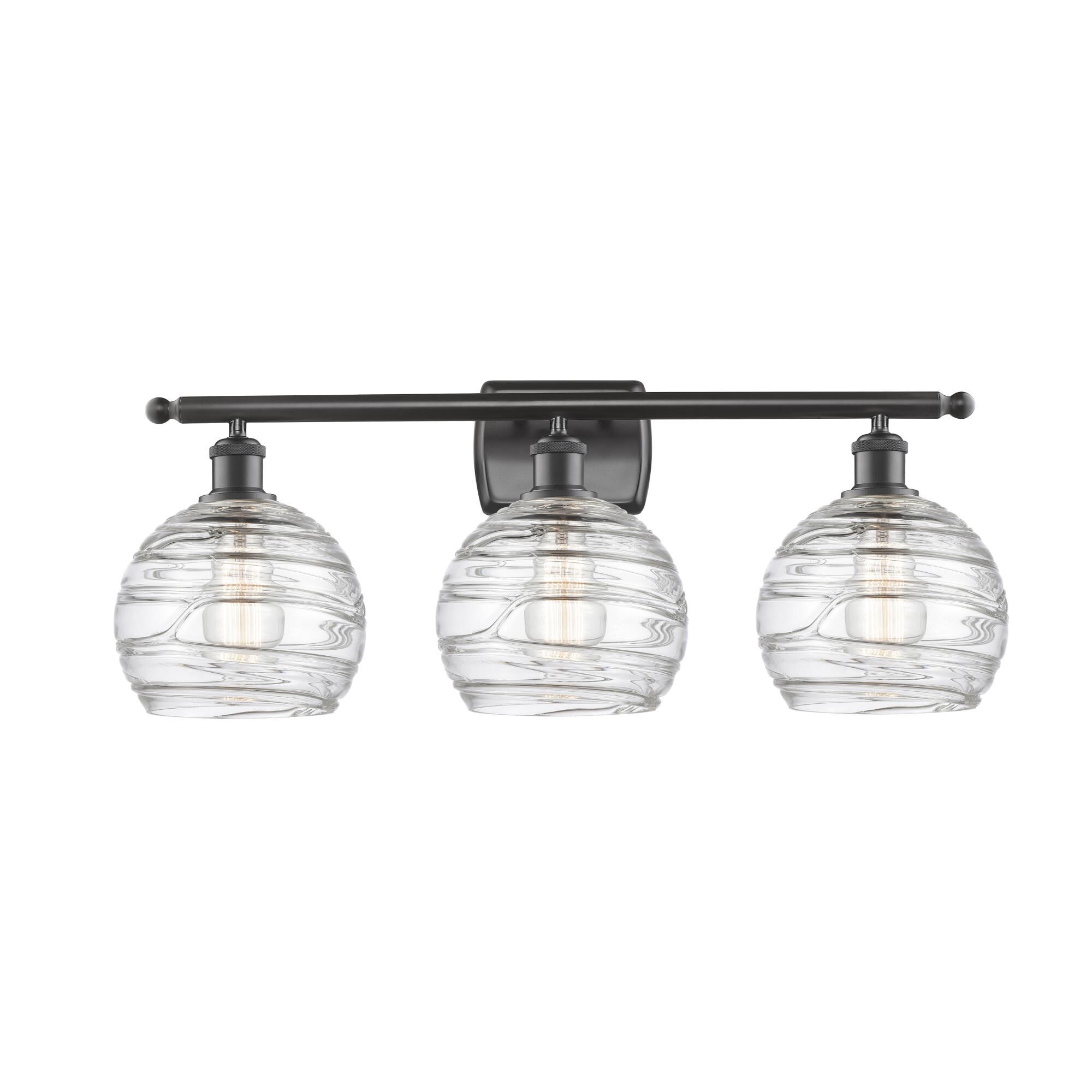 Bruno Marashlian Athens Deco Swirl 28 Inch Bath Vanity Light by Innovations Lighting