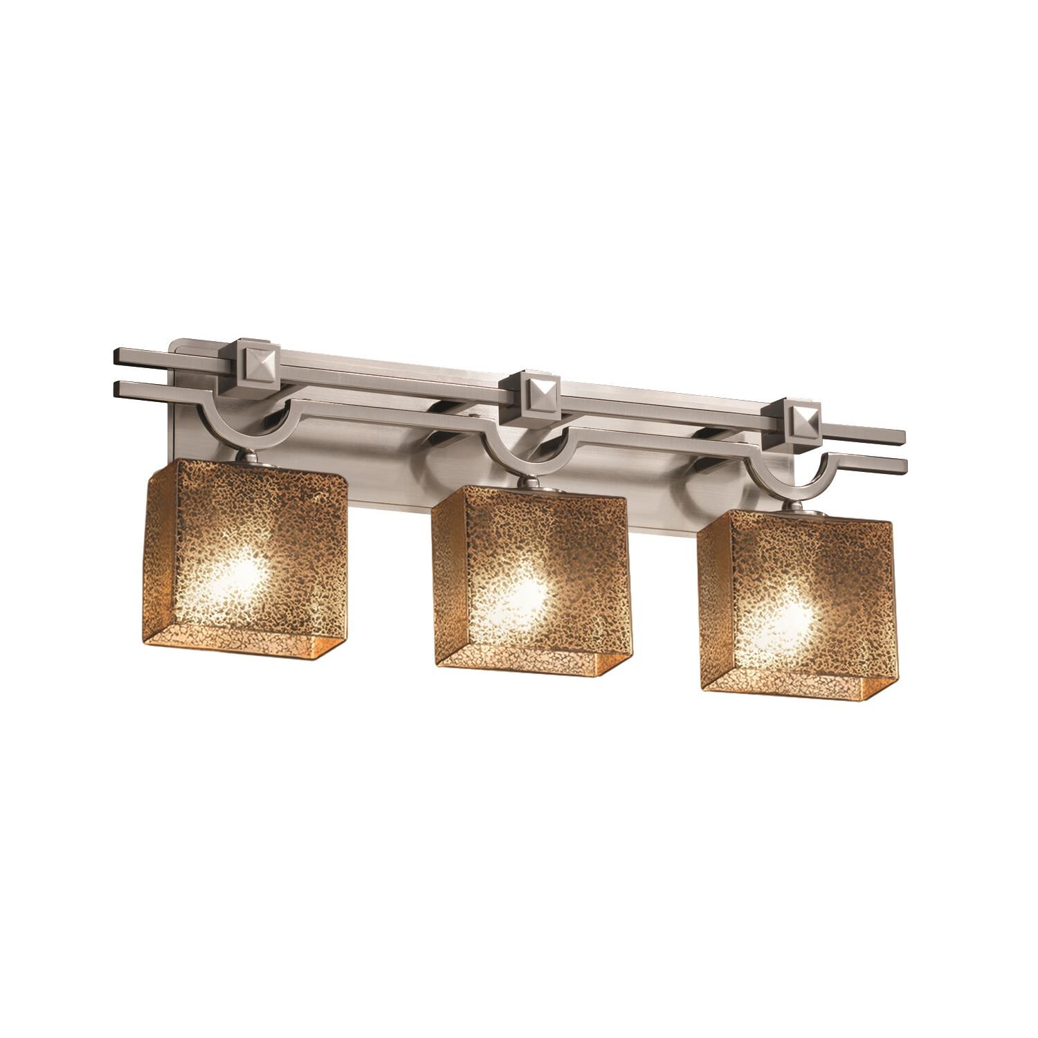 Fusion 29 Inch 3 Light Bath Vanity Light by Justice Design Group