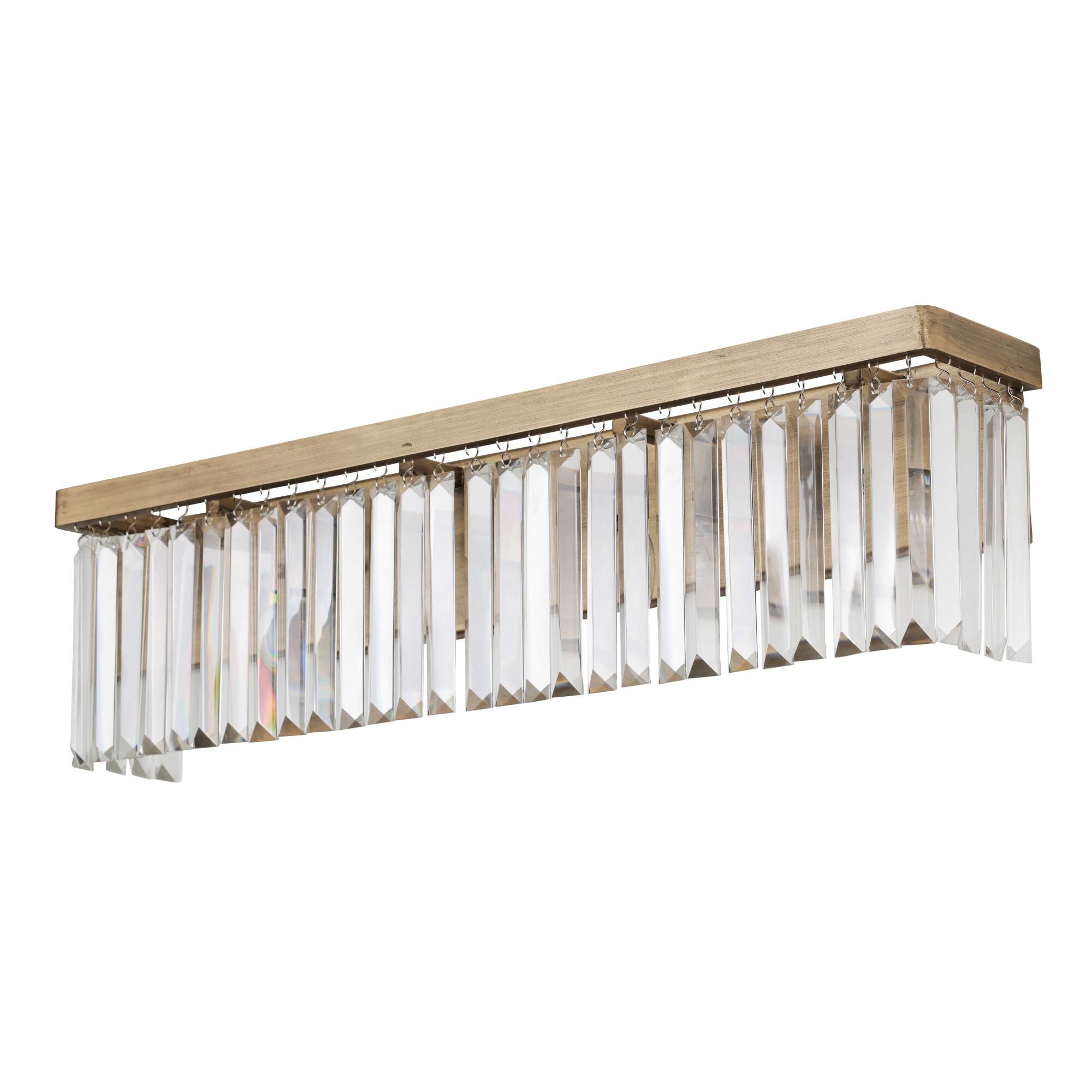 Shown in Havana Gold finish and Clear Premium crystal