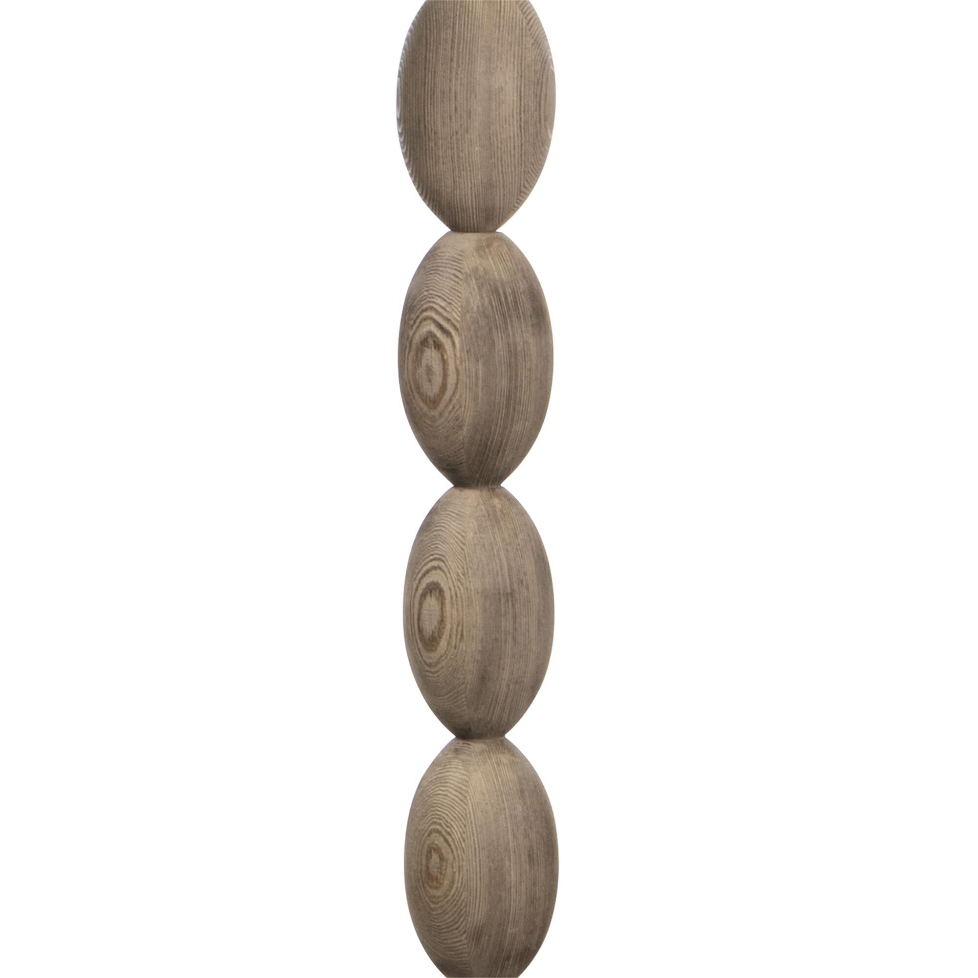 Shown in Natural finish and Linen shade
