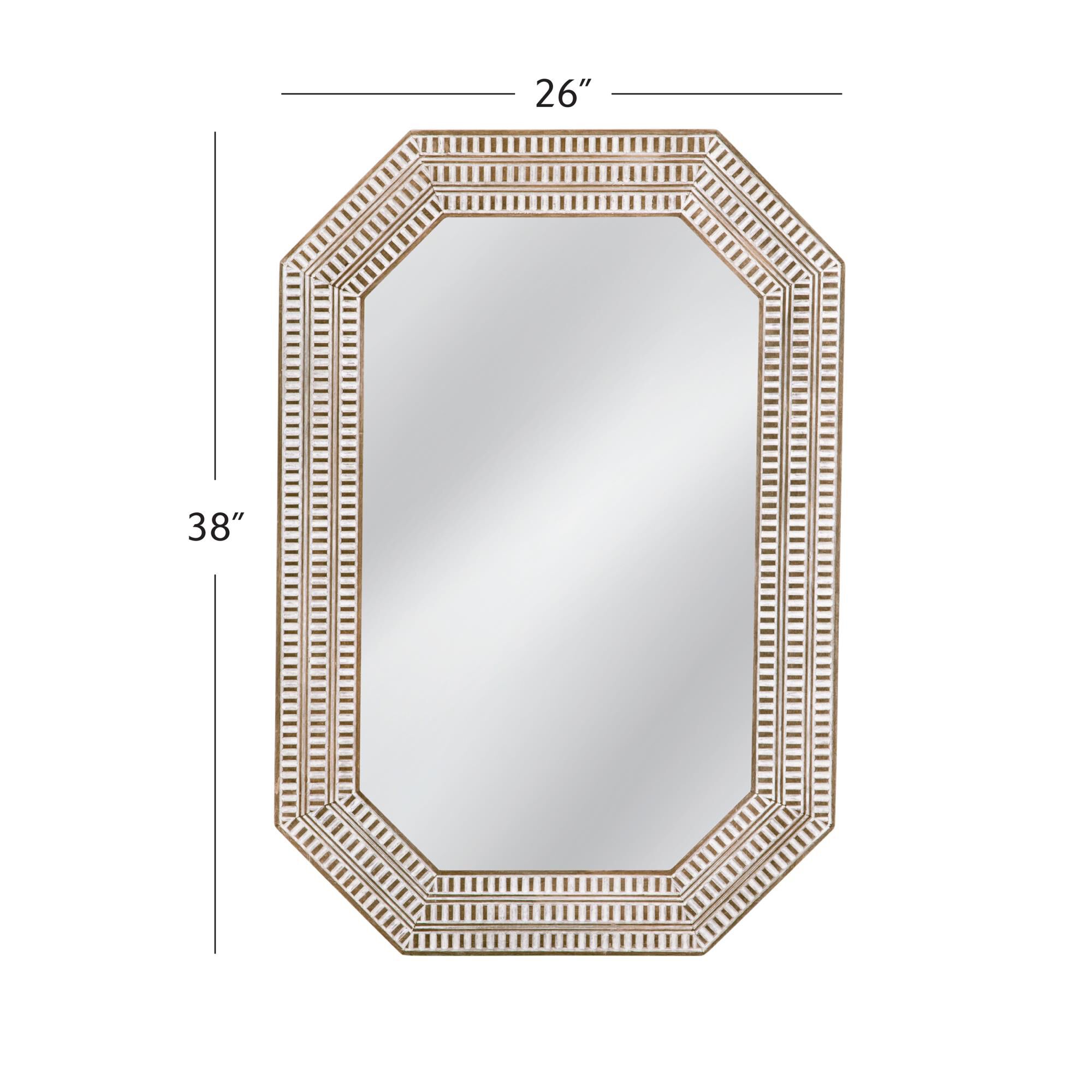 Michael 38 Inch Decorative Mirror By Bassett Mirror Company