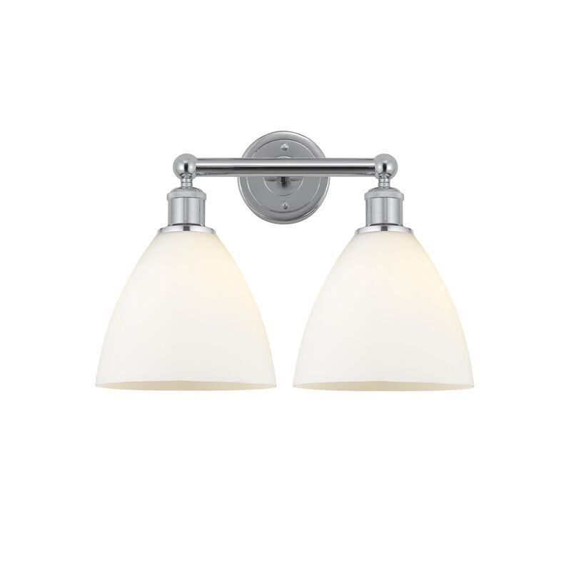 Bruno Marashlian Bristol Glass 16 Inch 2 Light Bath Vanity Light by Innovations Lighting