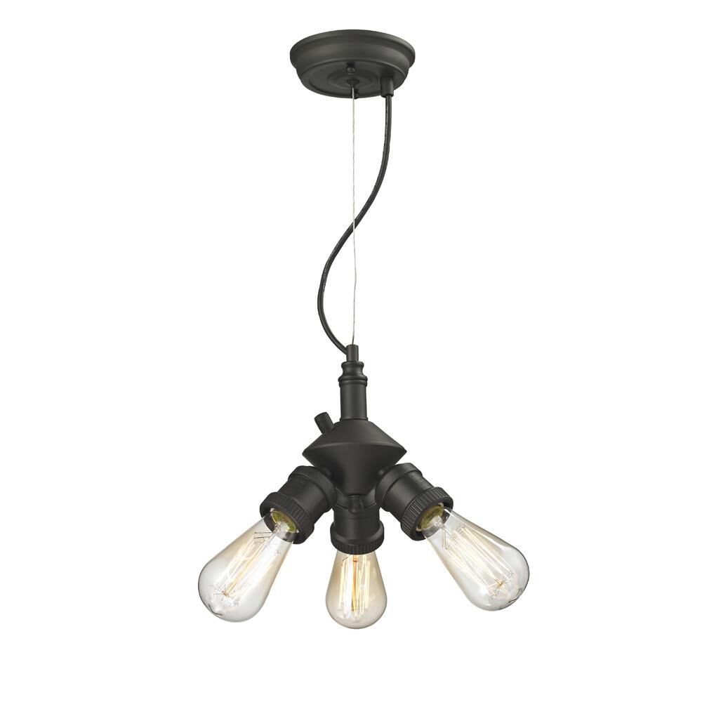 Bruno Marashlian Bare Bulb 8 Inch 2 Light Mini Chandelier by Innovations Lighting