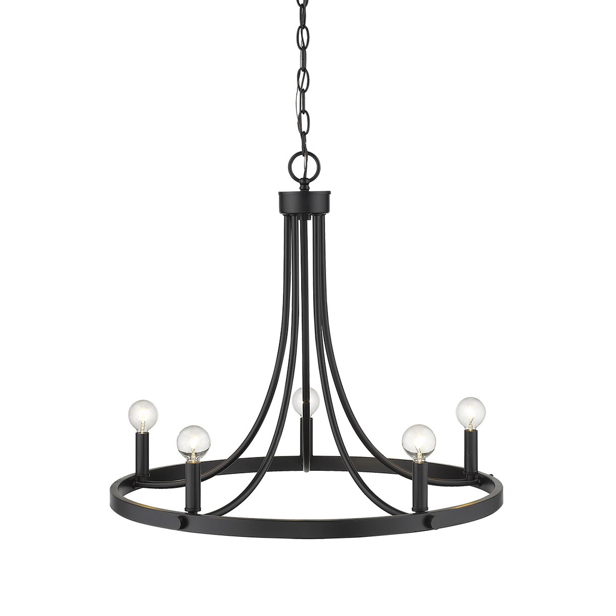 Sawyer 25 Inch 5 Light Chandelier by Acclaim Lighting