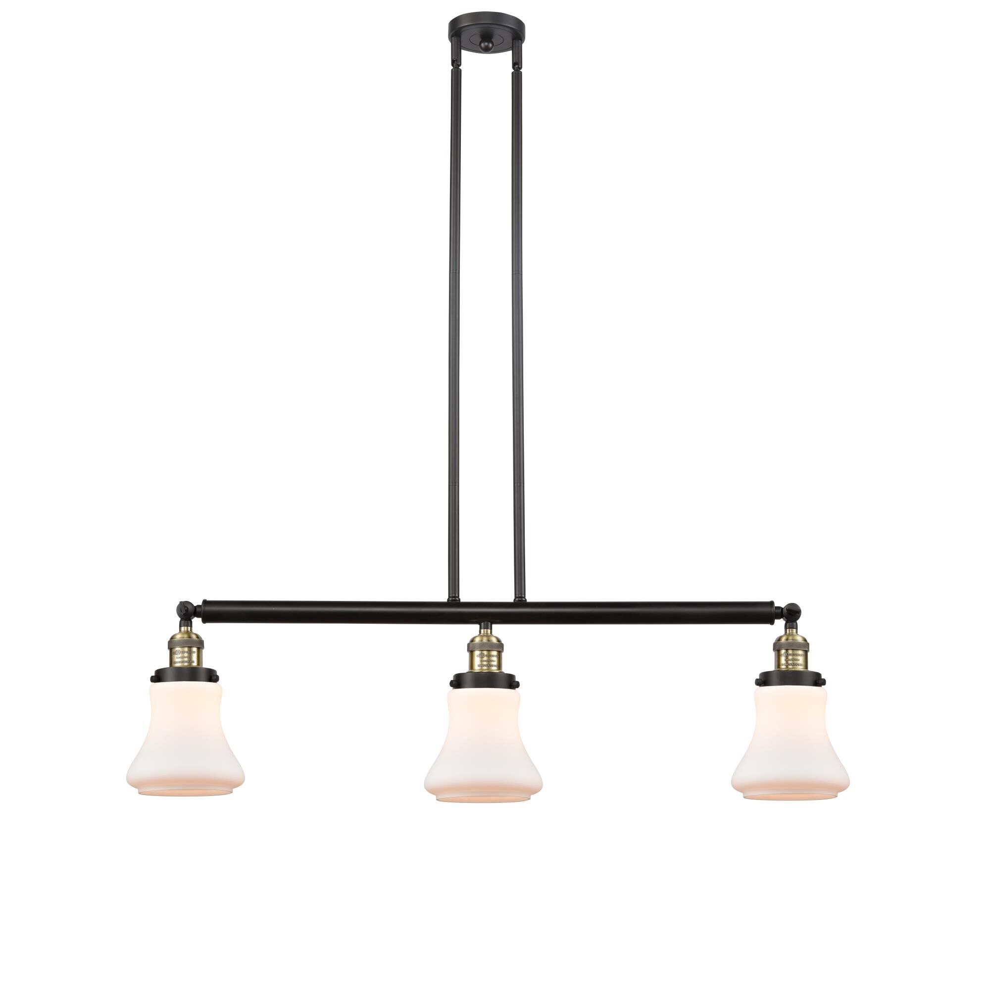 Bruno Marashlian Bellmont 36 Inch 3 Light LED Linear Suspension Light by Innovations Lighting