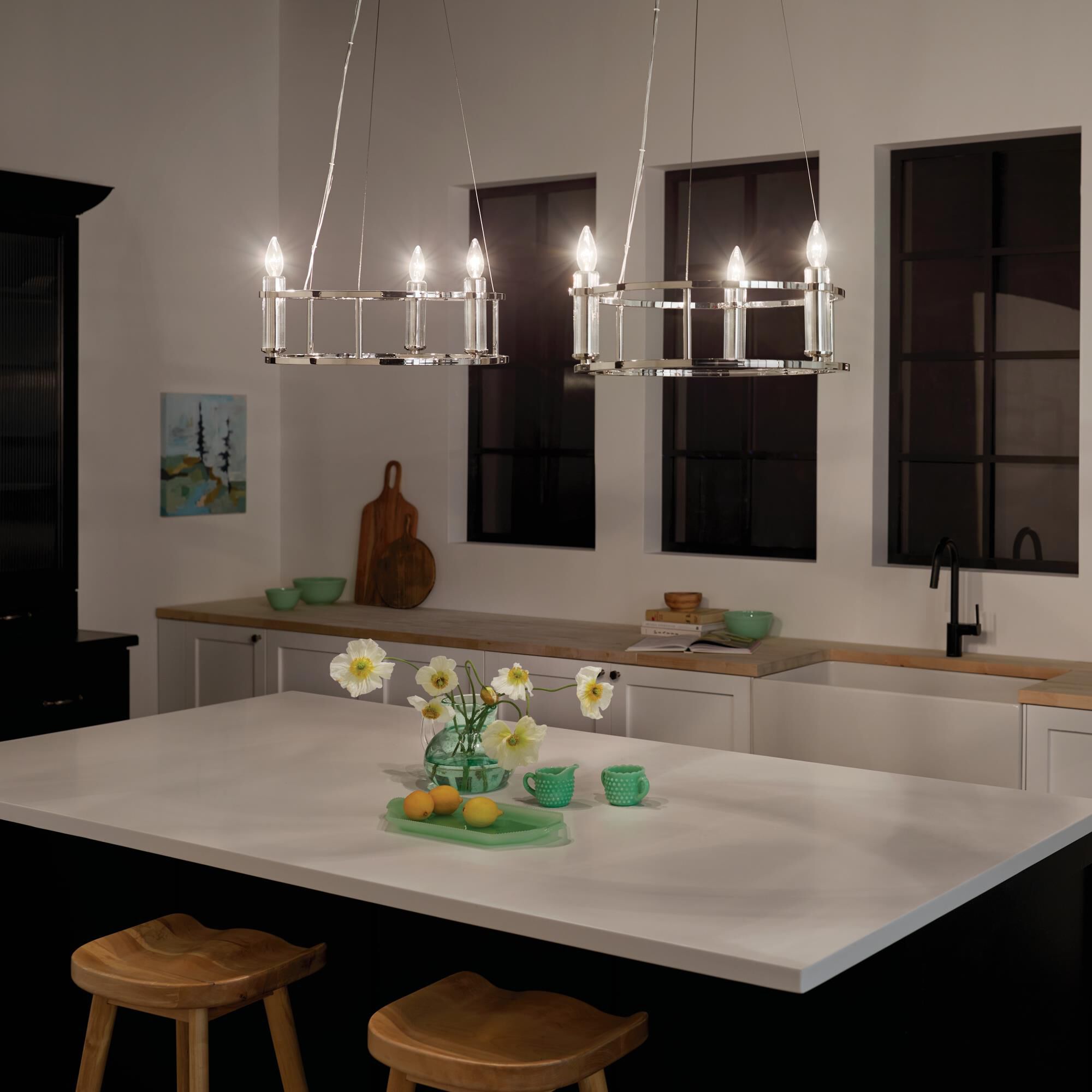 Shown in Polished Nickel finish