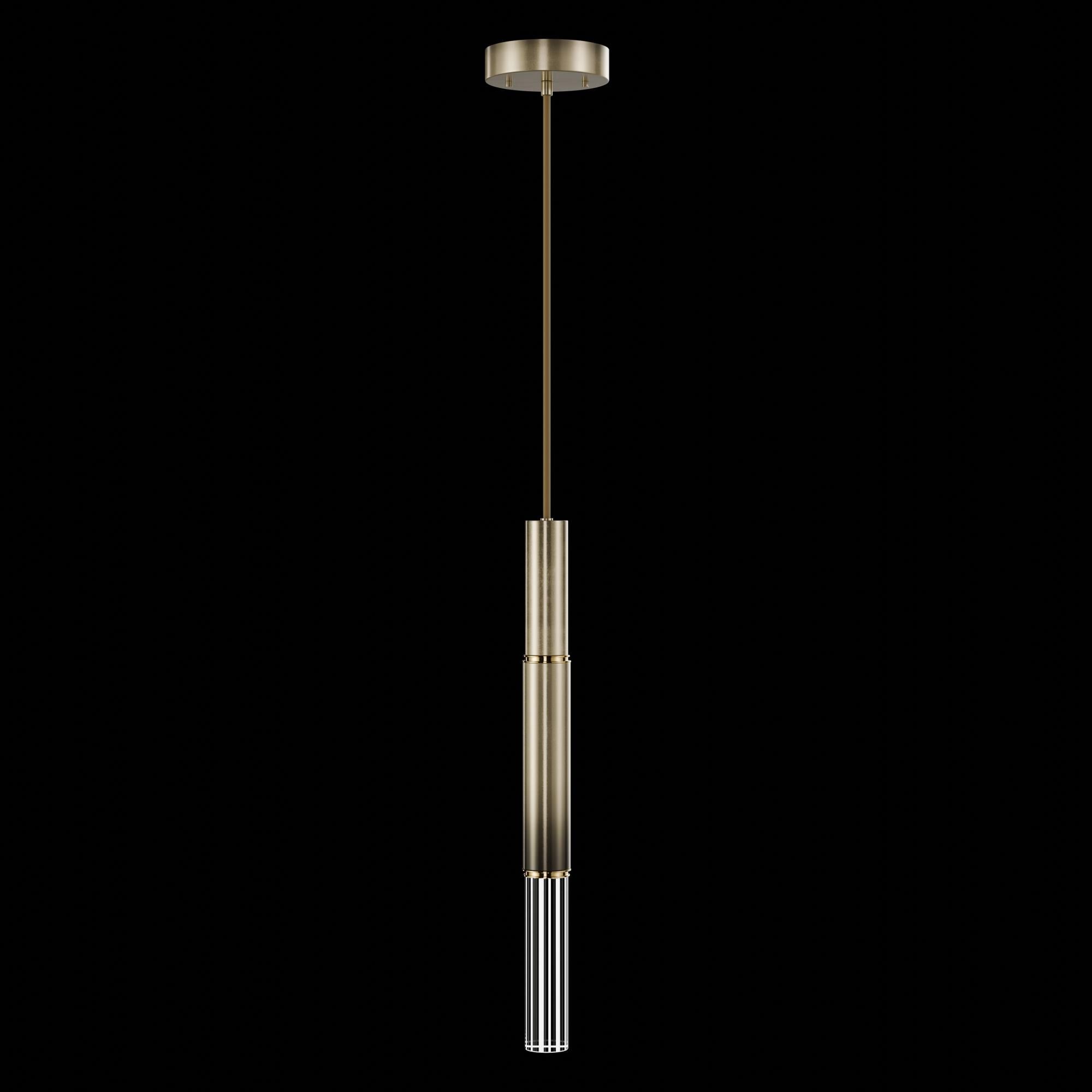 Shown in Bronze finish and True crystal and False glass