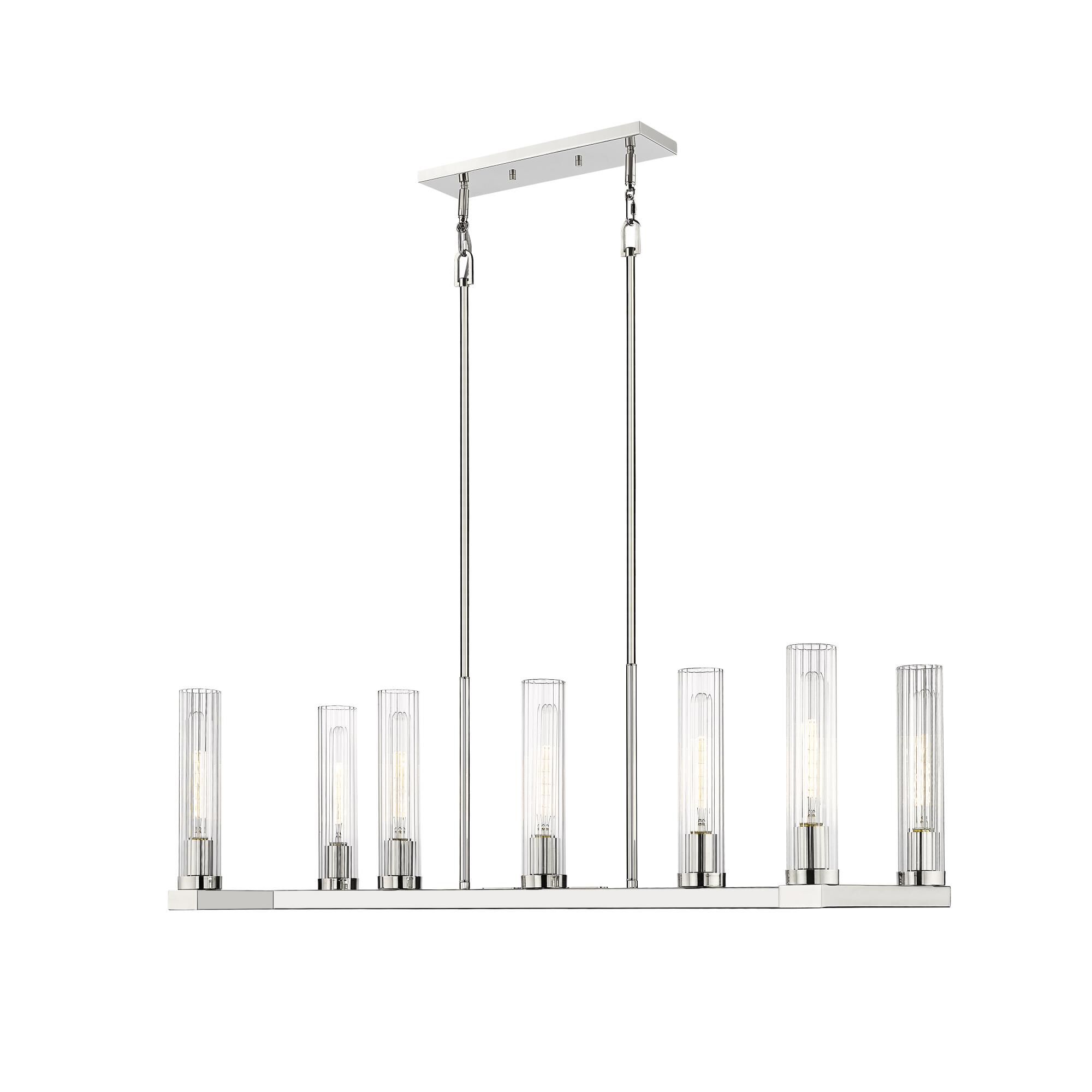 Beau 44 Inch 7 Light Linear Suspension Light by Z-Lite