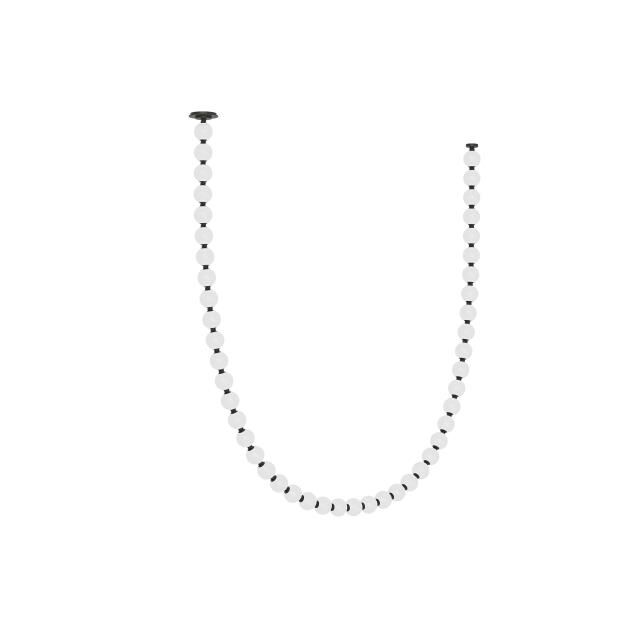 Sean Lavin Perle 141 Inch Linear Suspension Light by Visual Comfort Modern Collection