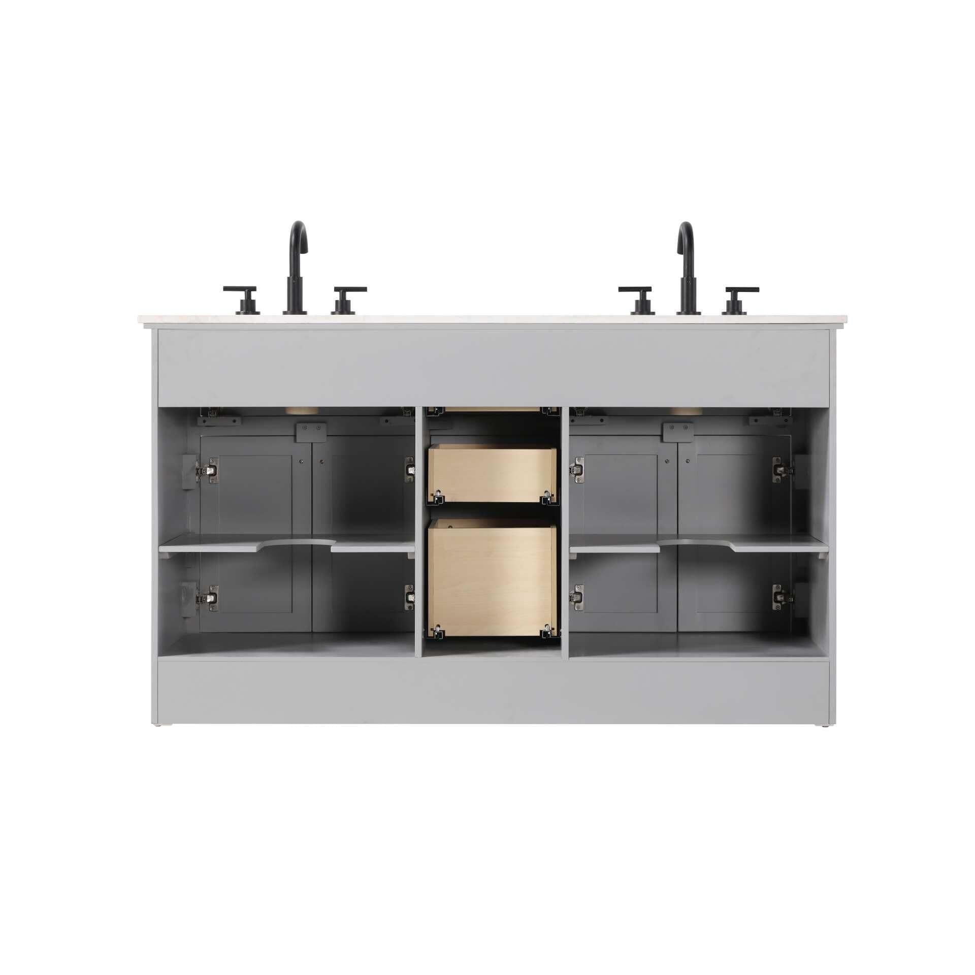 Shown in Grey finish