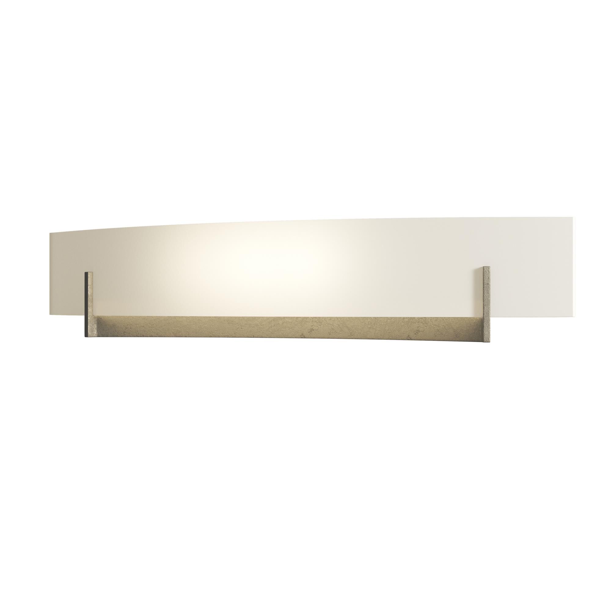 Shown in Soft Gold finish and Opal  glass