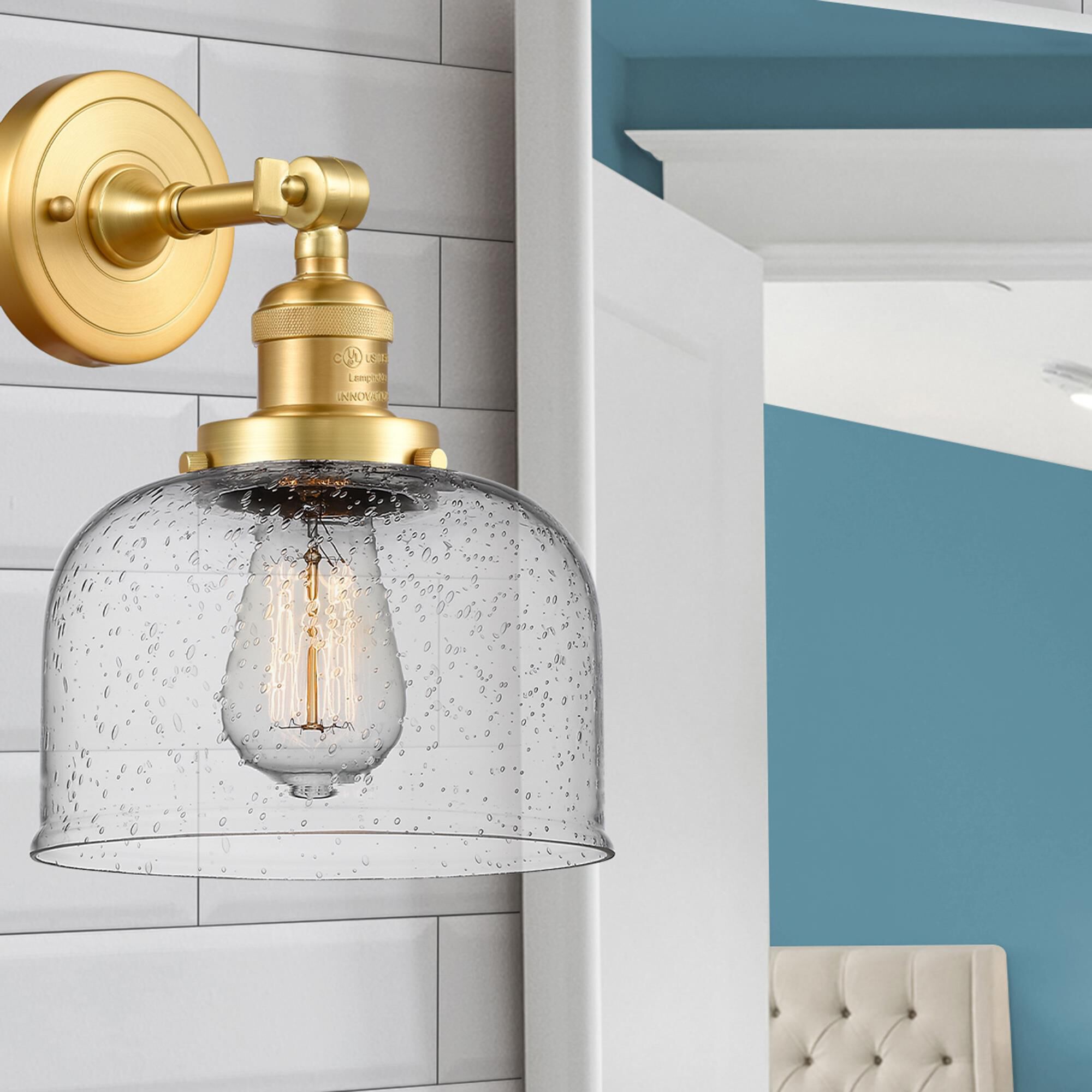 Bruno Marashlian Large Bell 12 Inch Wall Sconce by Innovations Lighting