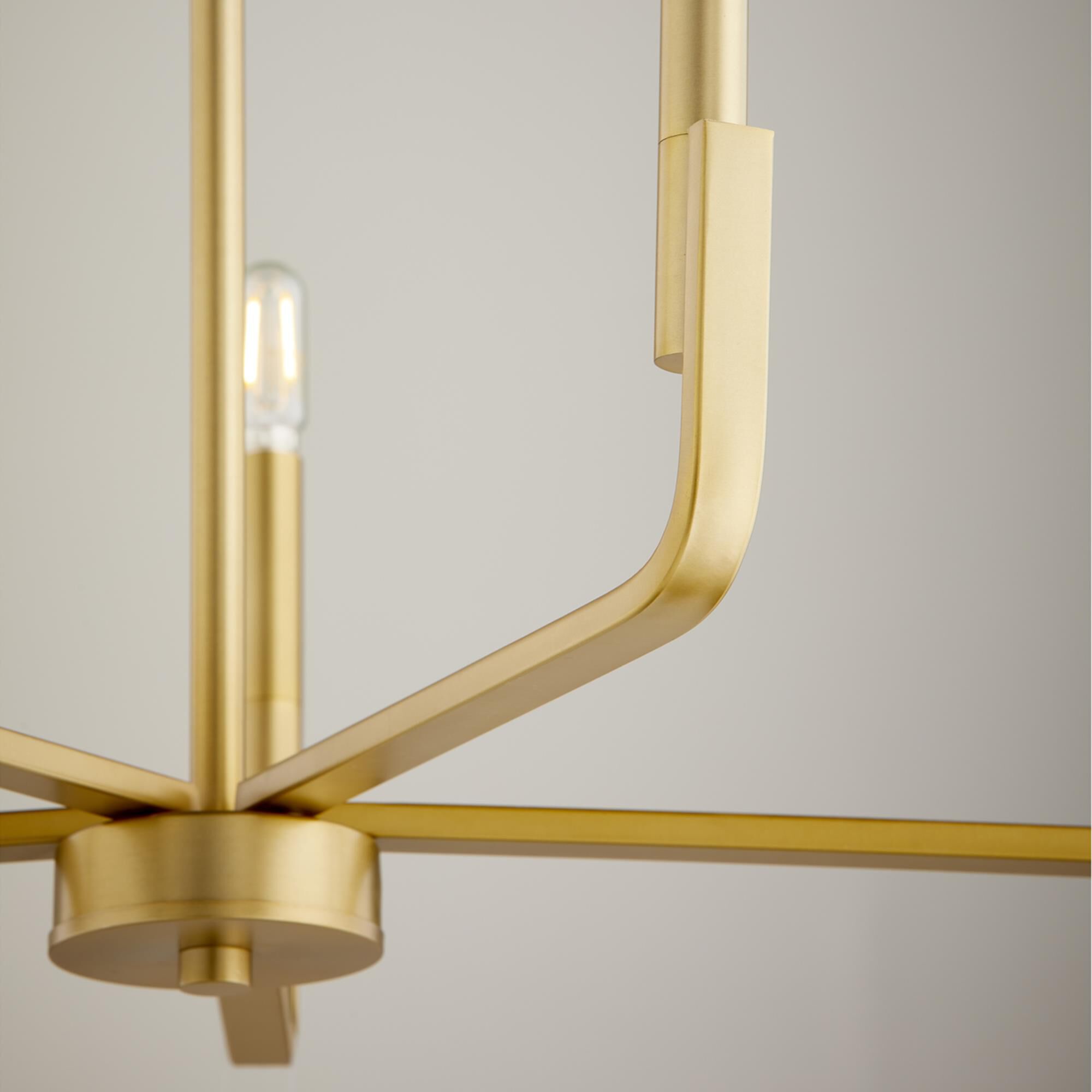 Tempo 24 Inch 6 Light Chandelier by Quorum International