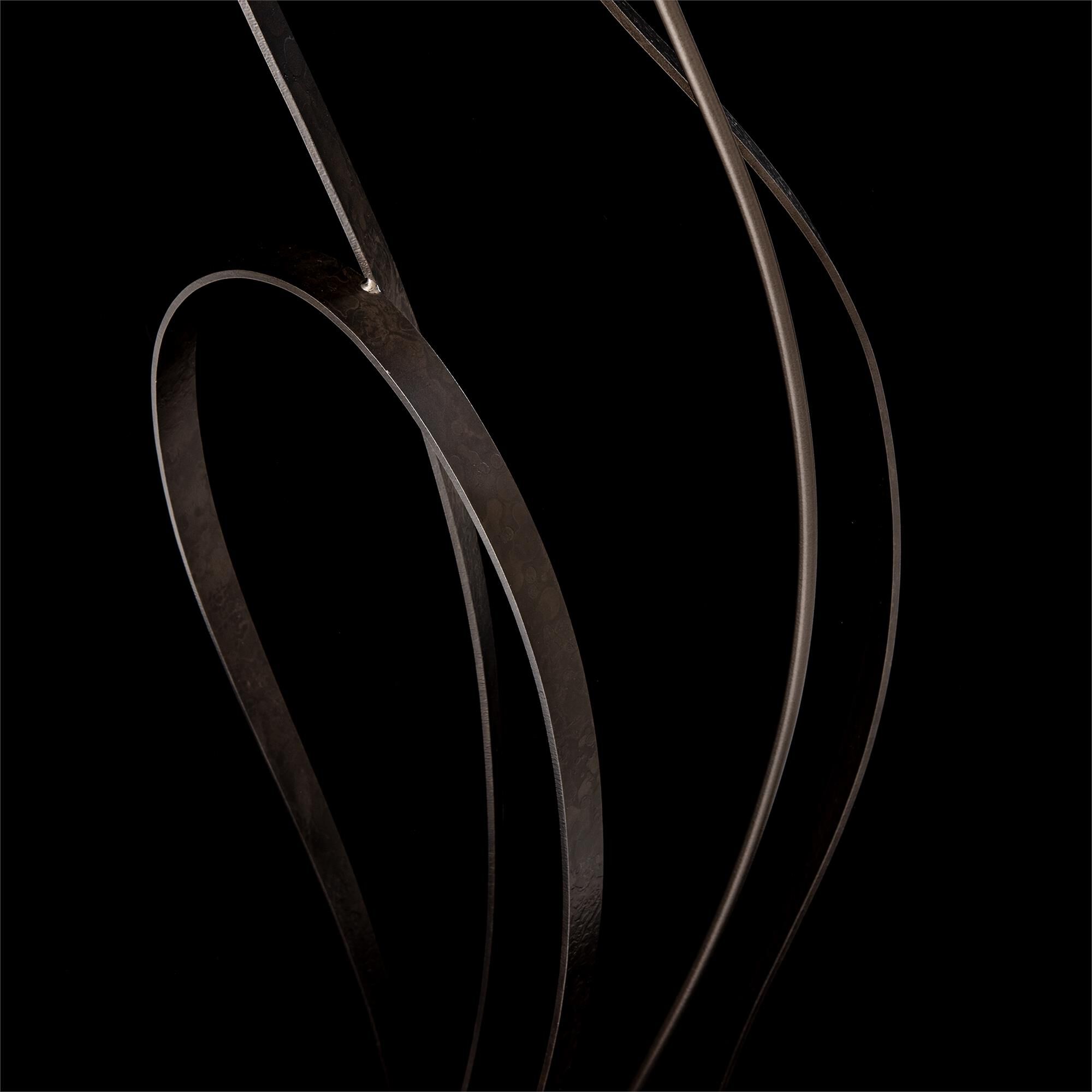 Shown in Dark Smoke finish and White shade
