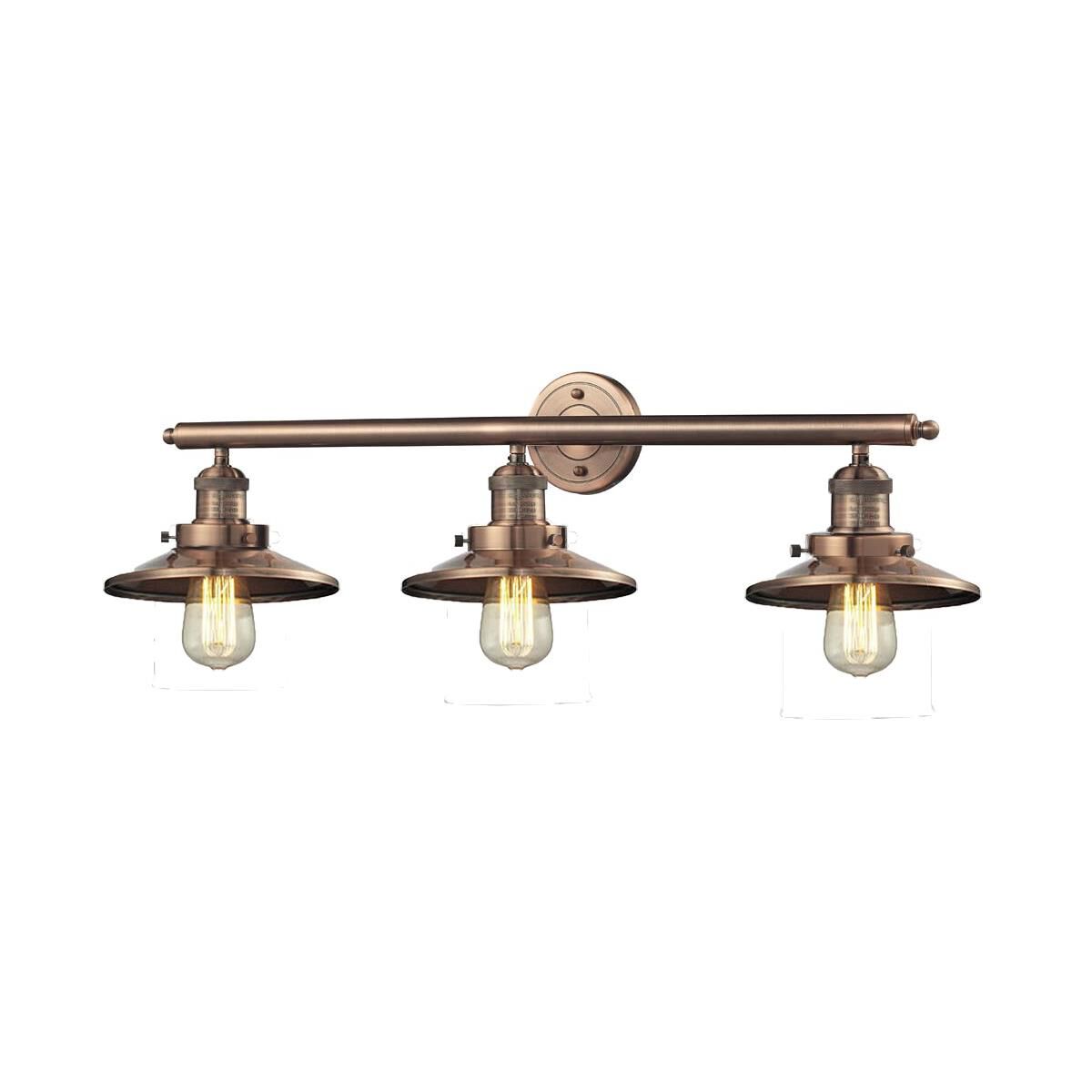 Bruno Marashlian Railroad 32 Inch 3 Light Bath Vanity Light by Innovations Lighting
