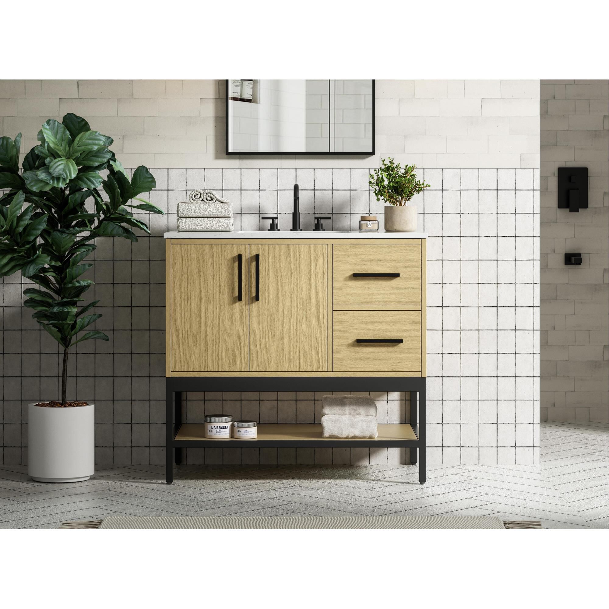 Lennox 0 Inch Bath Vanity by Elegant Dcor