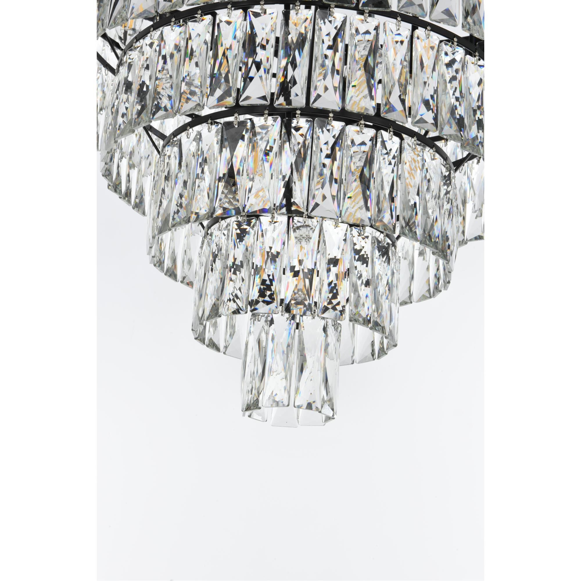 Josephine 36 Inch Chandelier by Elegant Lighting