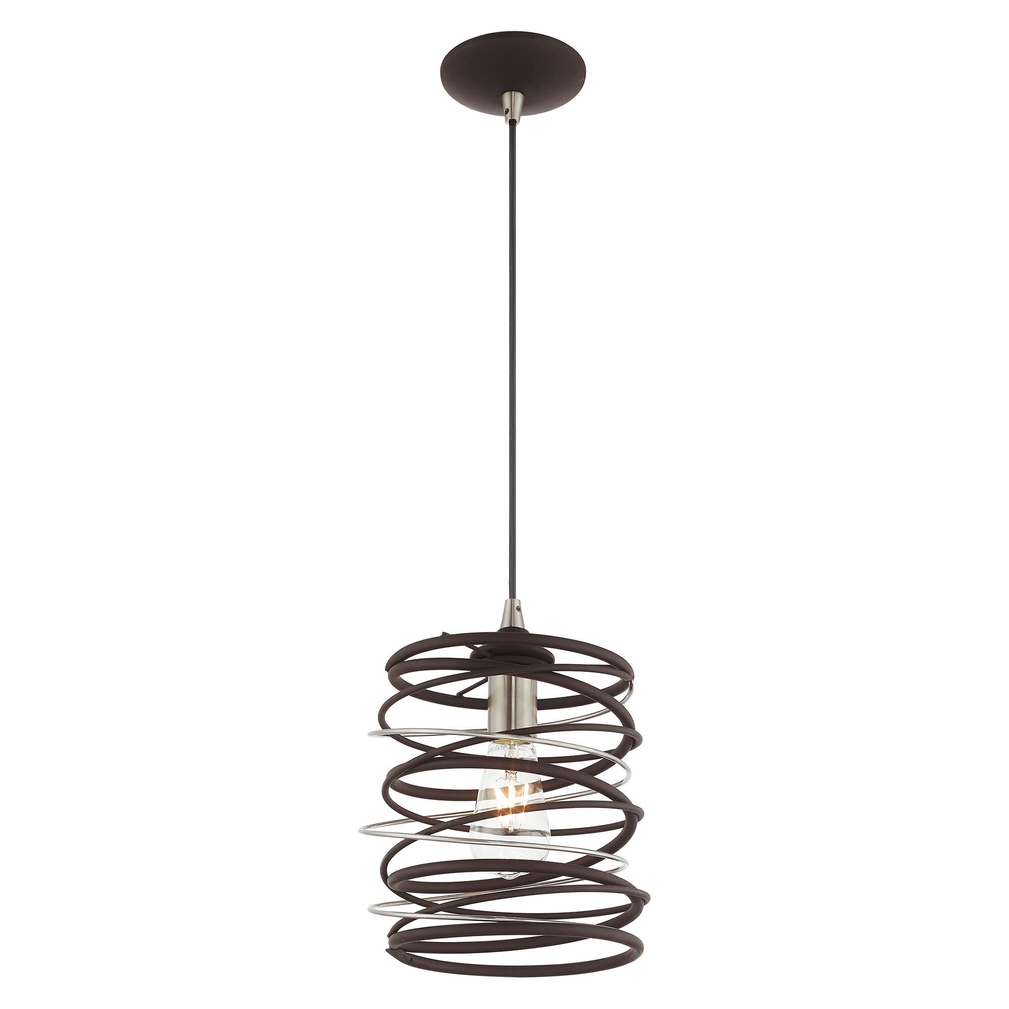 Livex Lighting Geometric Mini Pendant